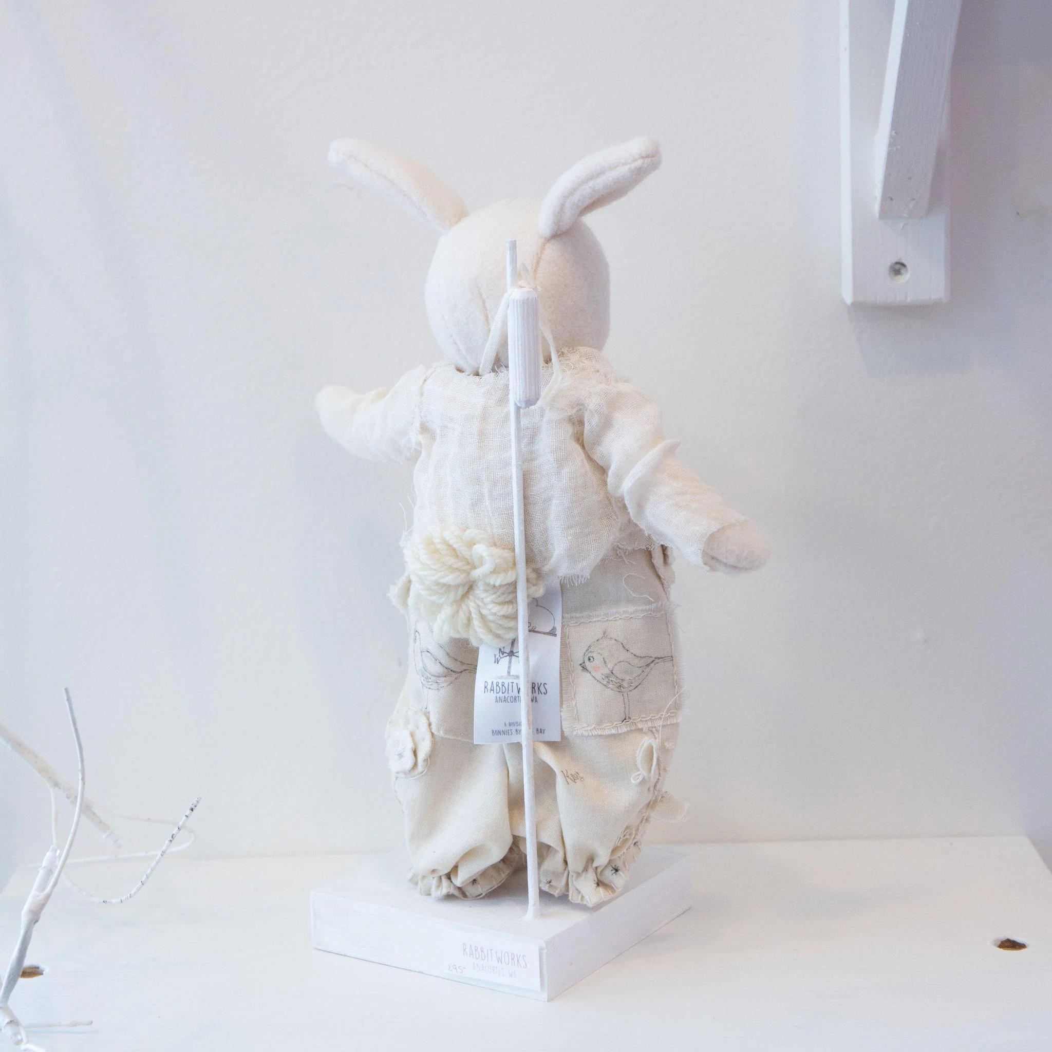 RETIRED - Hutch Studio Original - Ella Tweet - One of A Kind Bunny - Image 5
