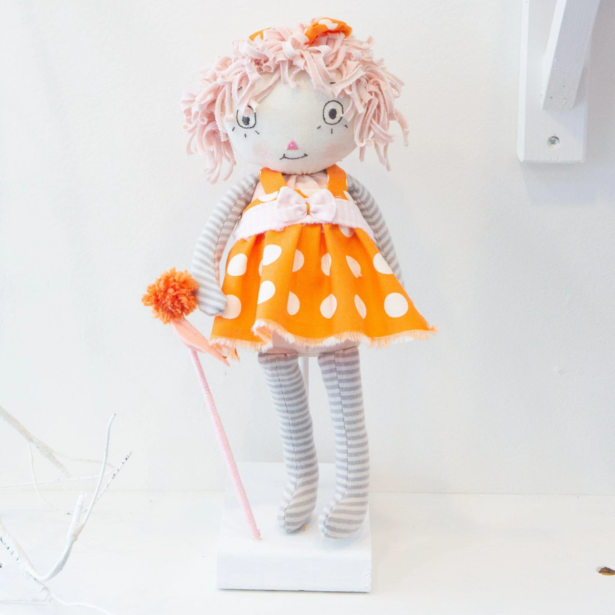 RETIRED - Hutch Studio Original - Dandy Dottie - One of a Kind Doll