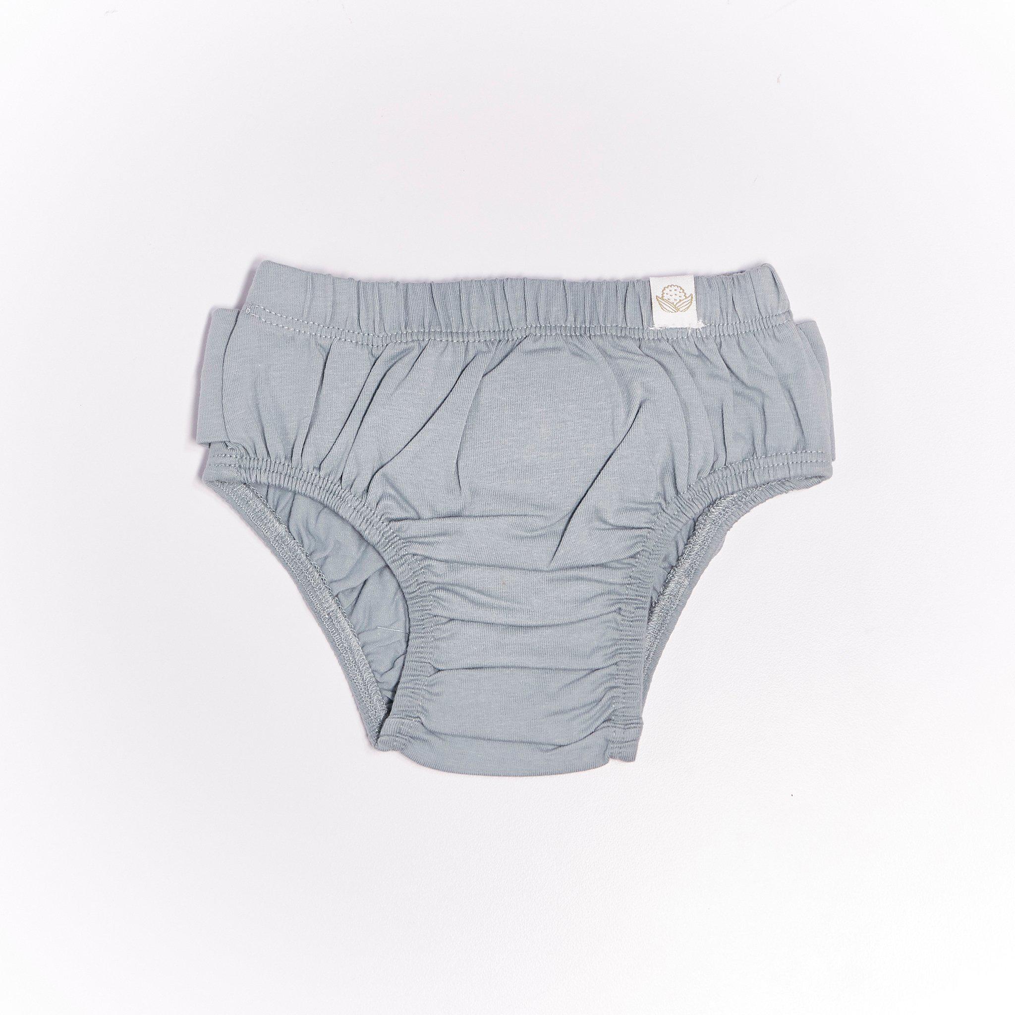RETIRED - Kudaa Organic Frilly Gift Set - Bay Blue - Image 3