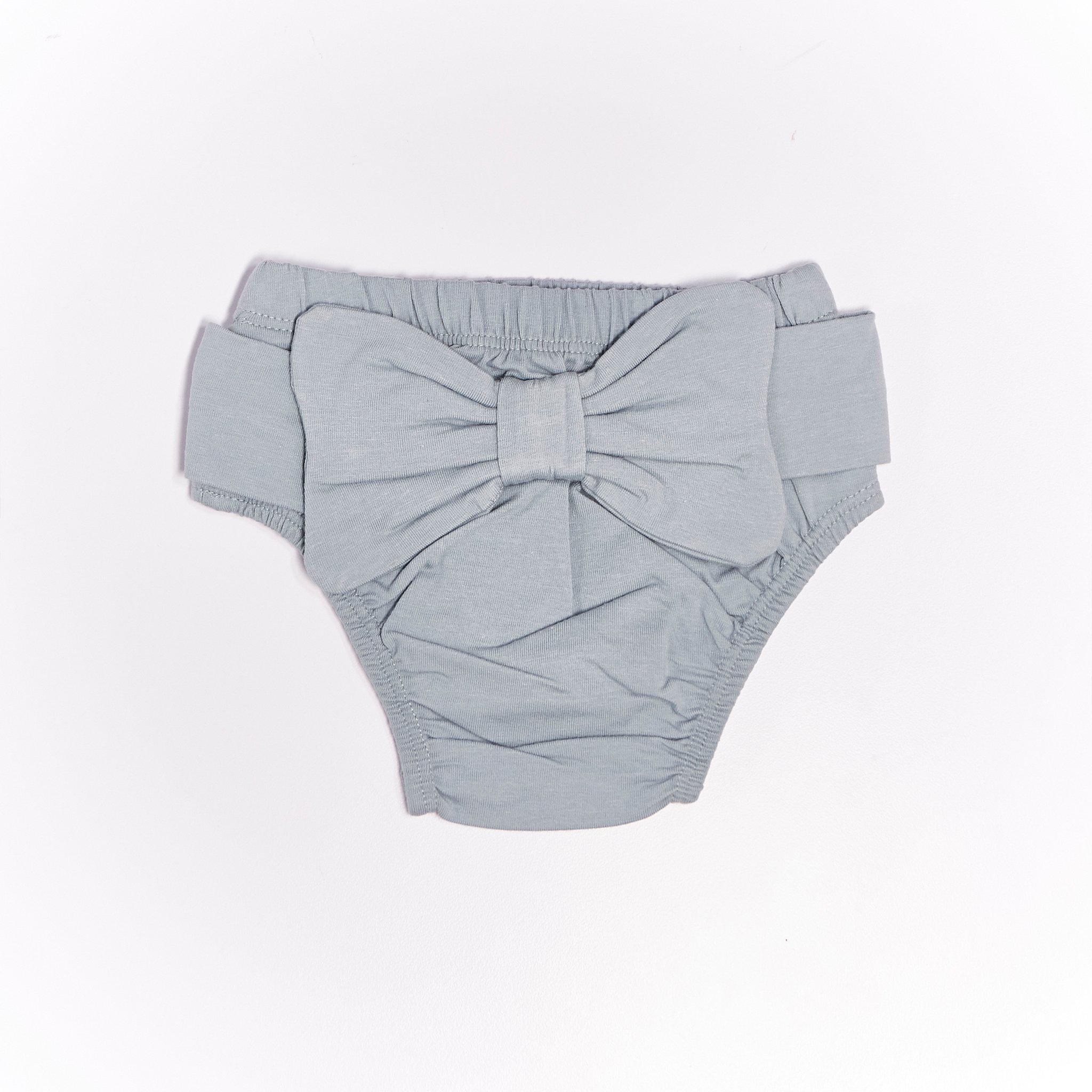 RETIRED - Kudaa Organic Frilly Gift Set - Bay Blue - Image 5