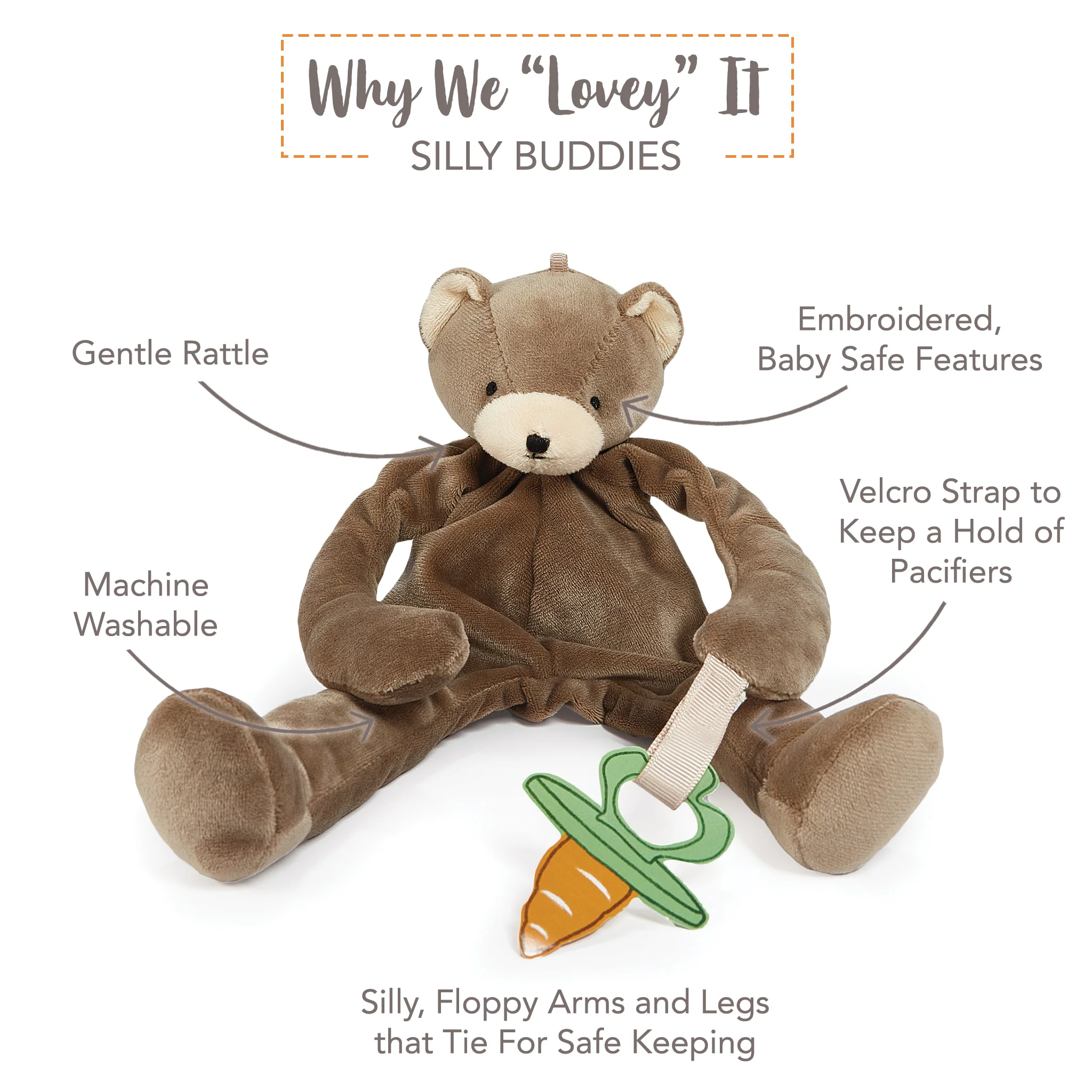 Cubby the Bear Silly Buddy - Image 3