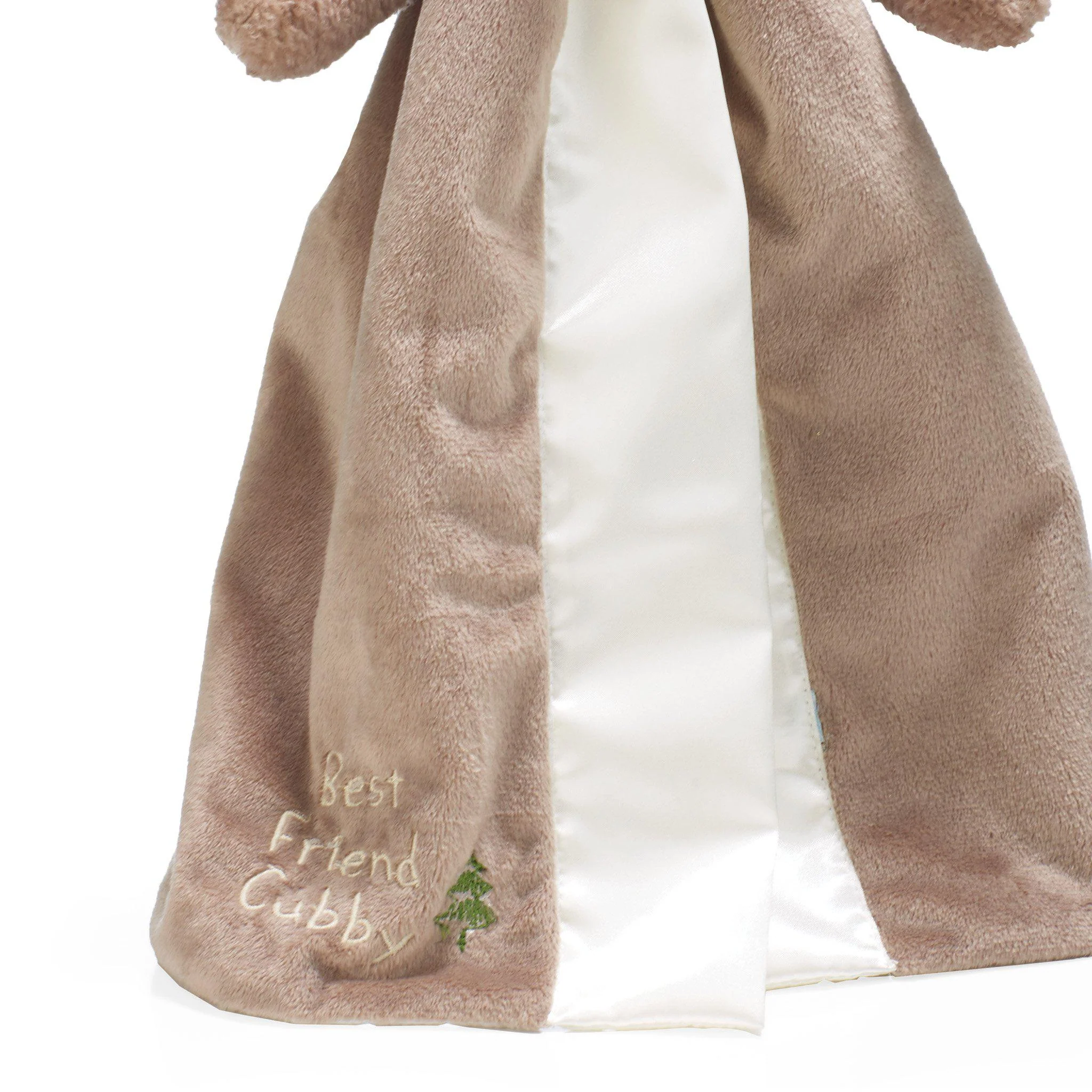 RETIRED - Cubby the Bear Buddy Blanket with Face Mask - Image 3