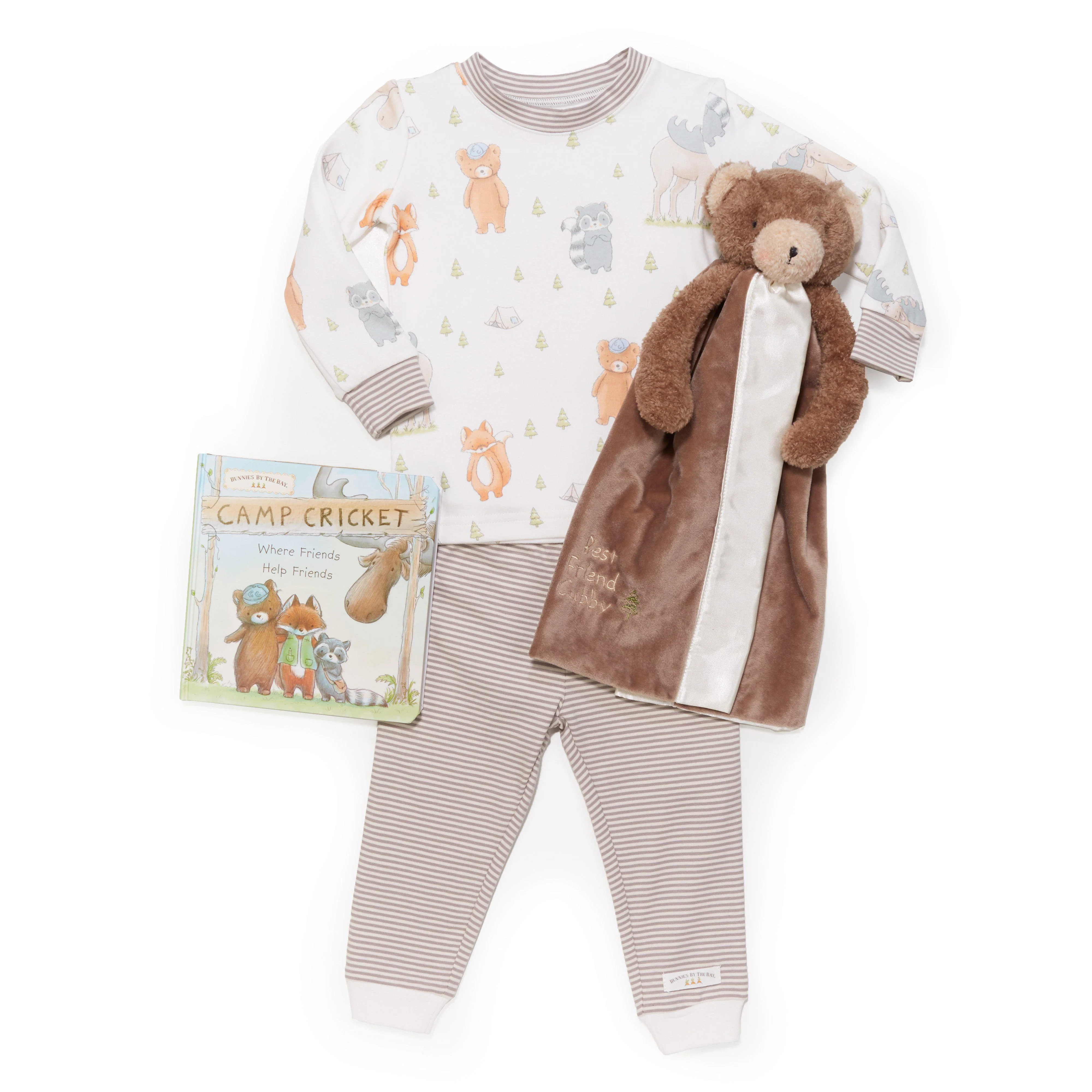RETIRED - Cubby The Bear Sleepytime Toddler Gift Set
