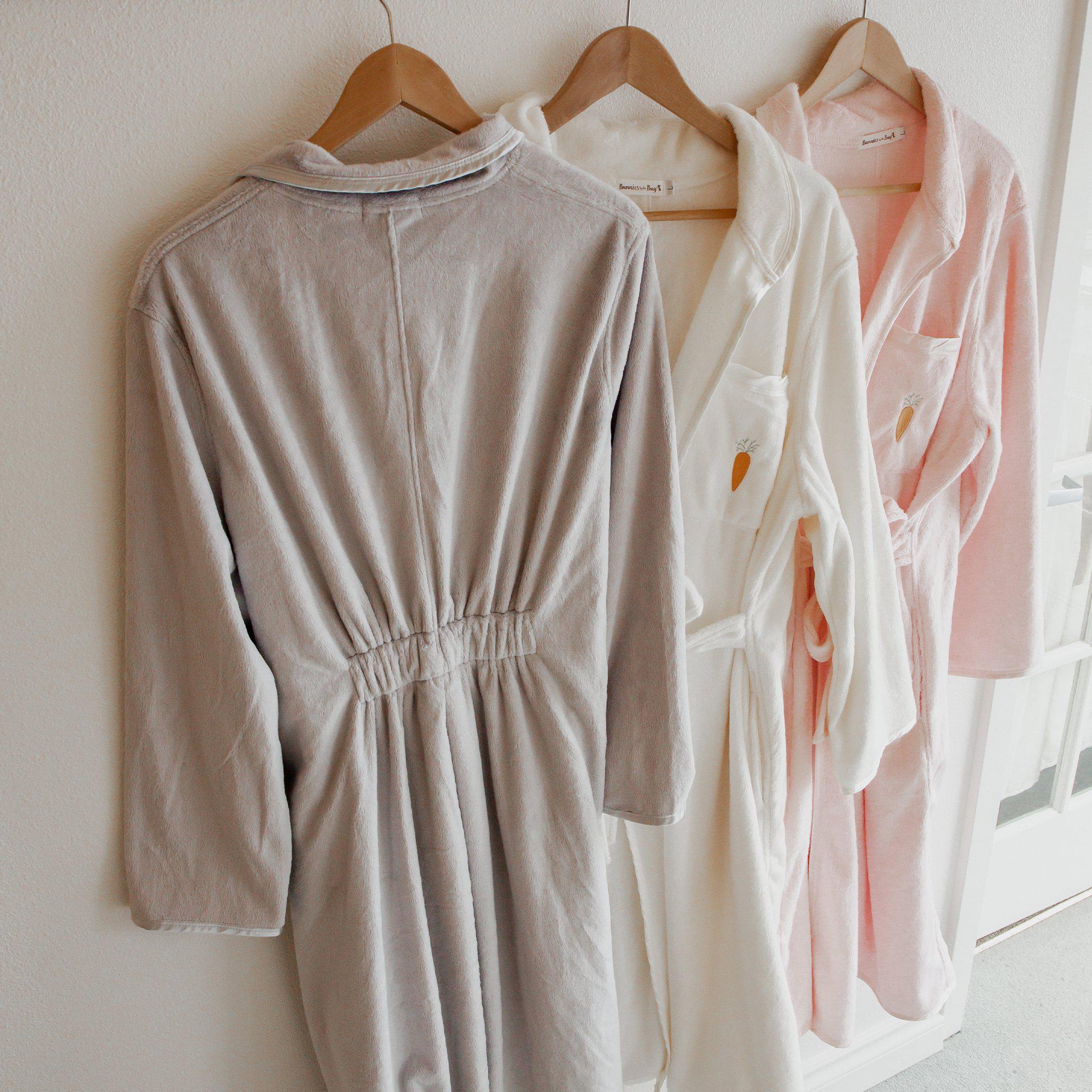 RETIRED - Cuddle Me Adult Robe -Gray - Image 5