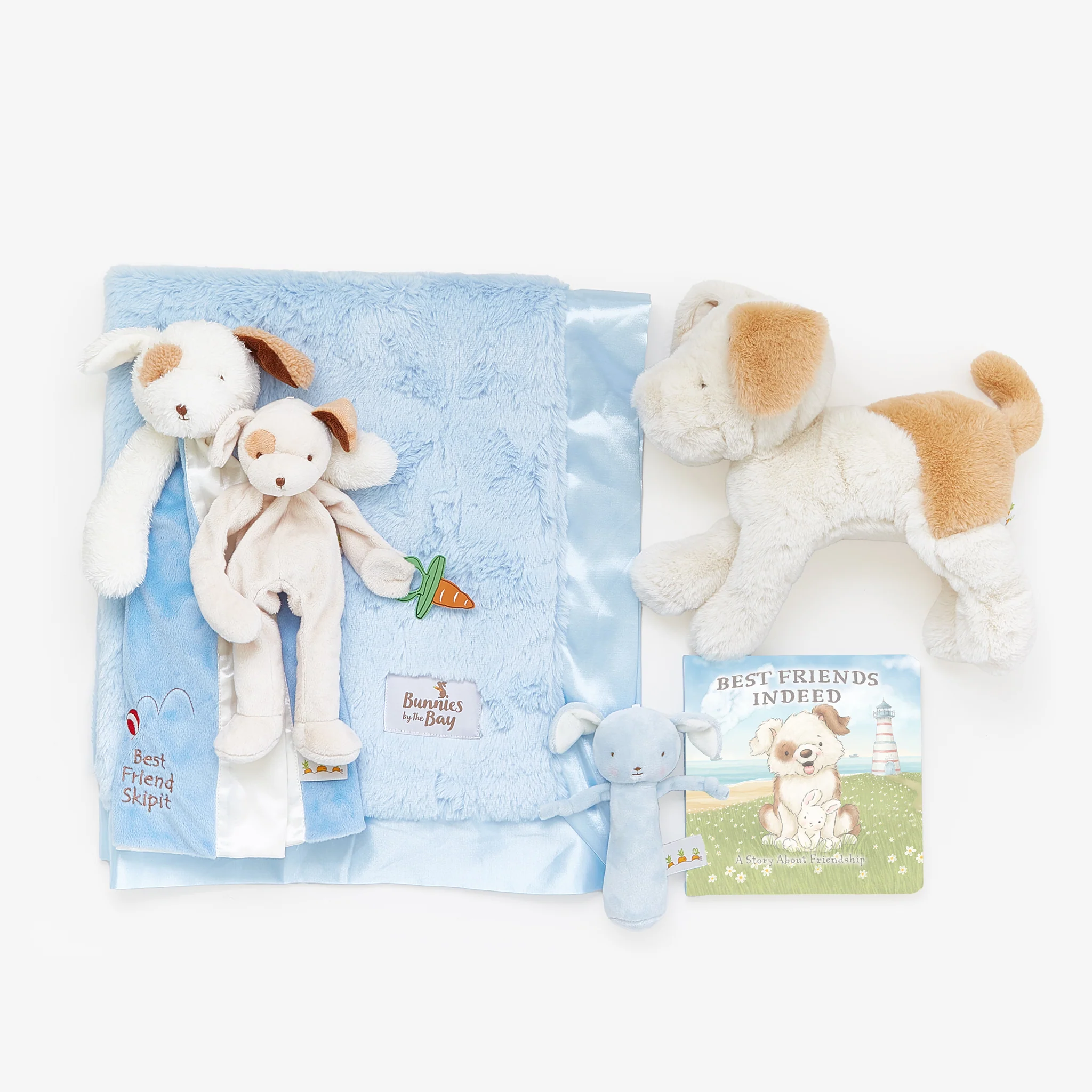 Bunnies Do Delight! Skipit Gift Set - Blue