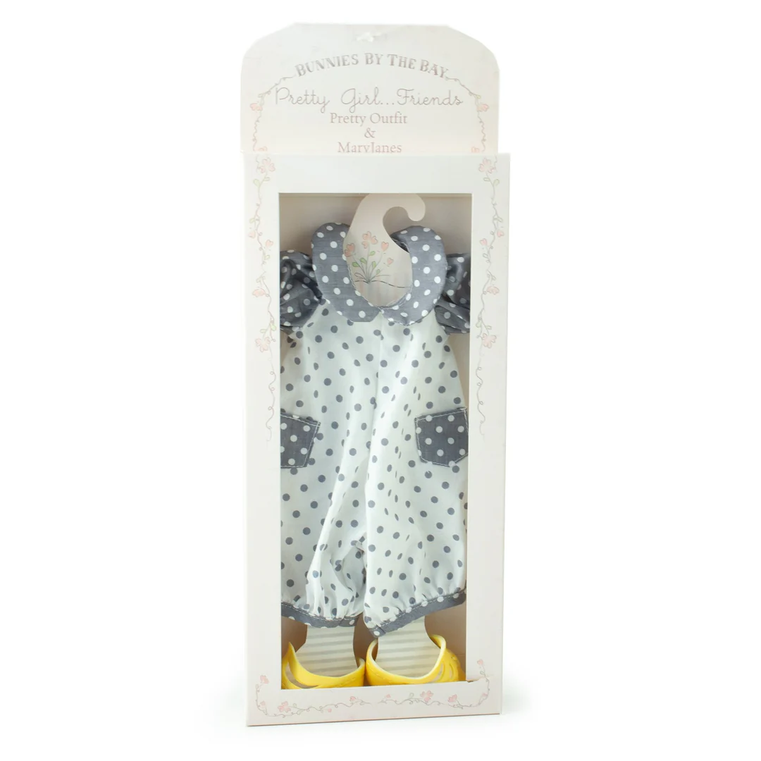 RETIRED - Dotty Romper Set - Doll Clothes - Image 2