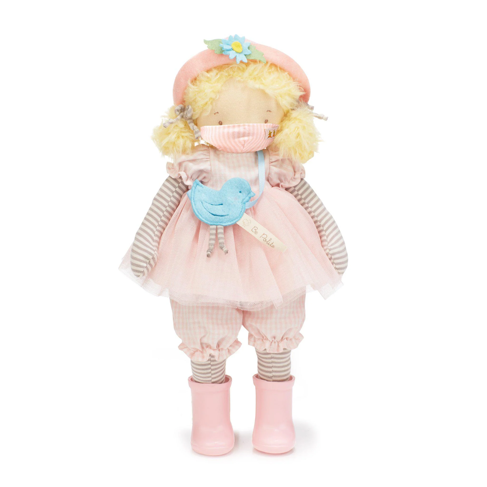 RETIRED - Elsie Girl Friend Doll with Face Mask