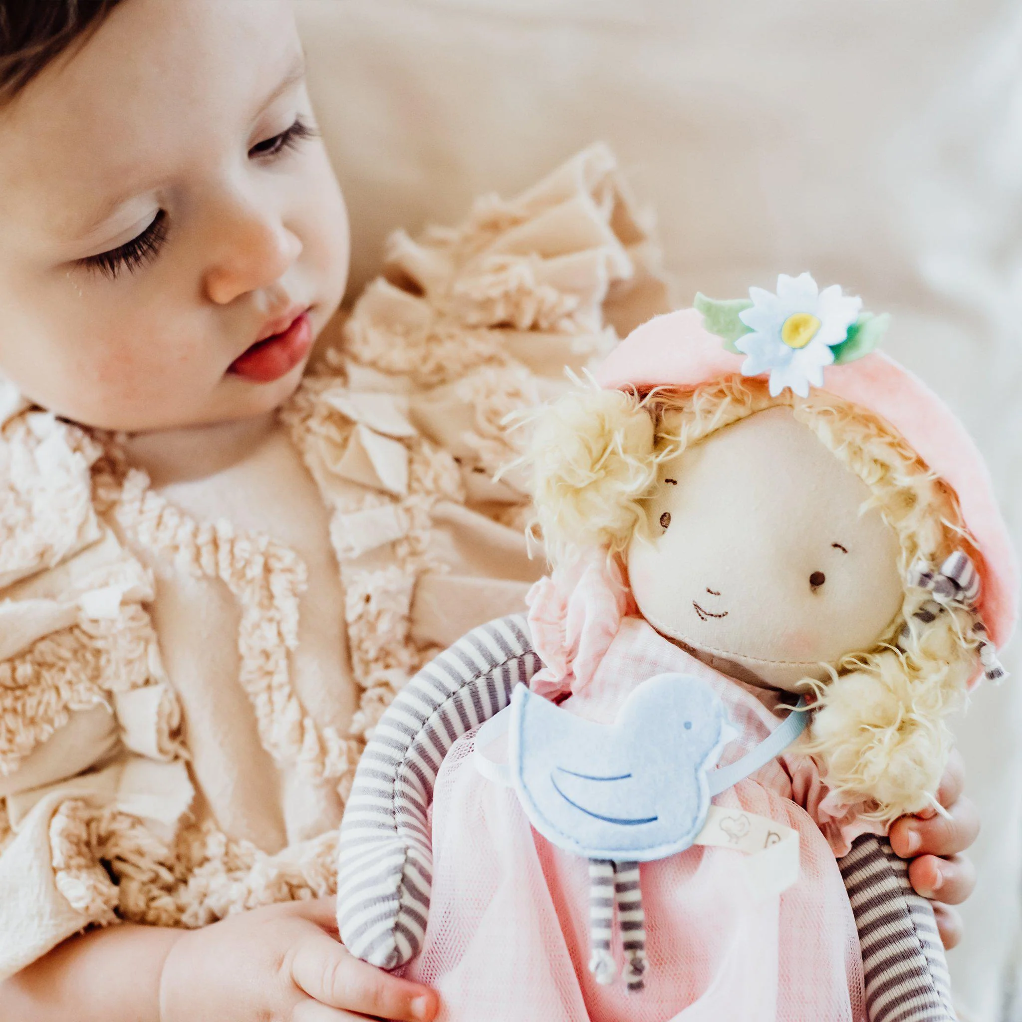 RETIRED - Elsie Girl Friend Doll with Face Mask - Image 2