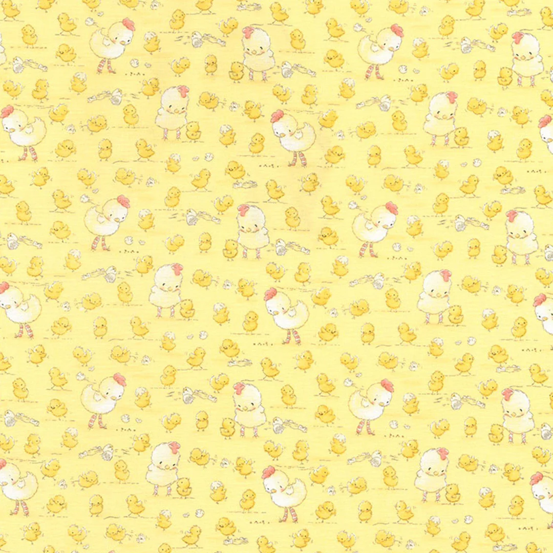 RETIRED - Fabric - Good Friends Farm Collection - Farm Chickens & Chicks - 1/4 yd