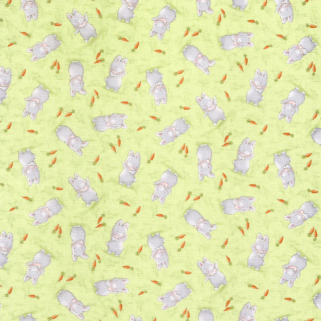 RETIRED - Fabric - Good Friends Farm Collection - Farm Bunnies - 1/4 yard