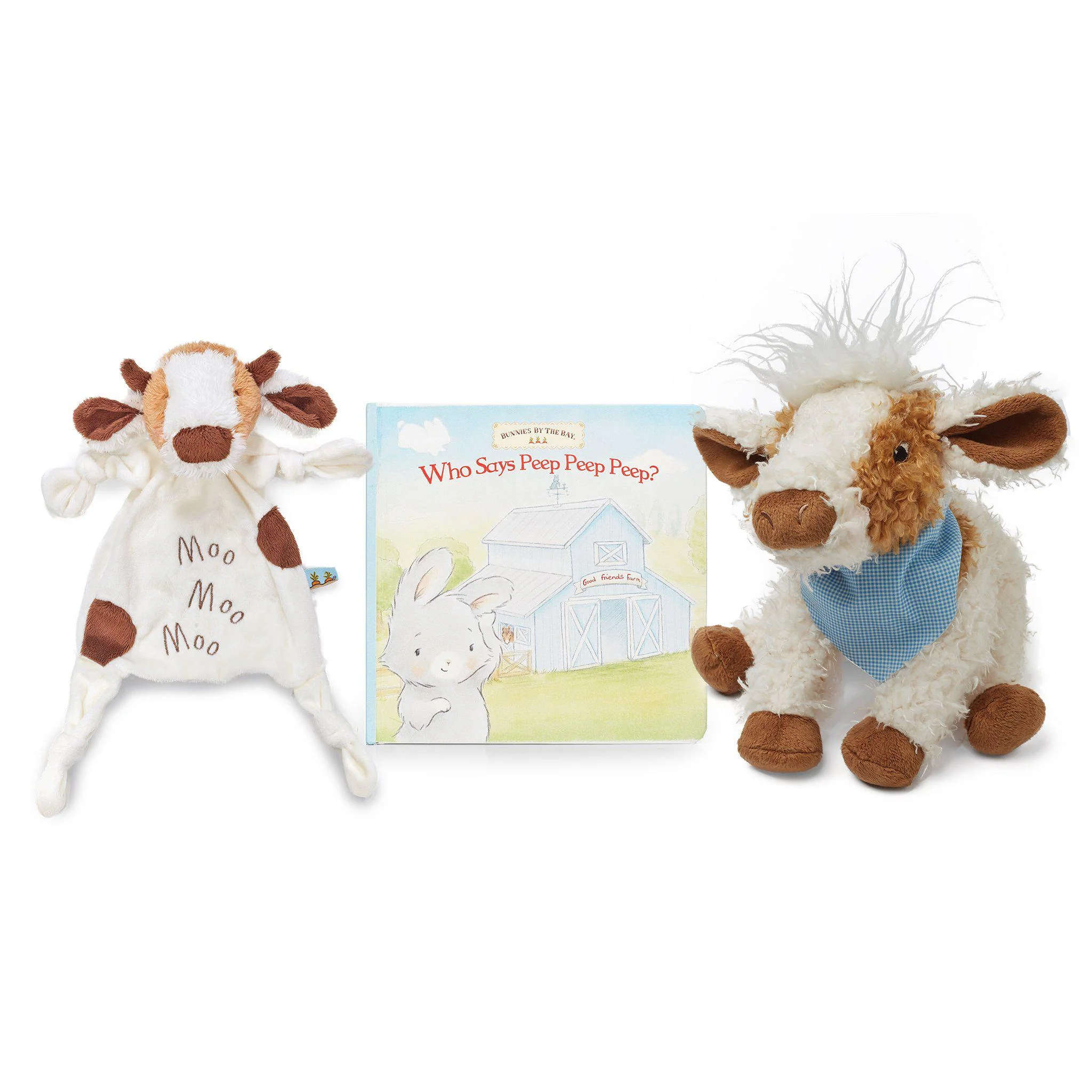 RETIRED - Farm Friends - Who Says Moo? Baby Gift Set