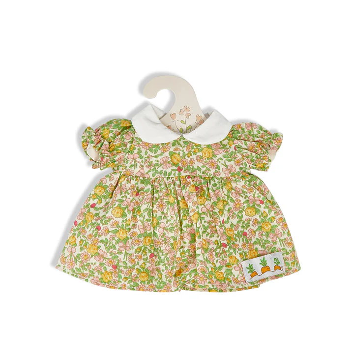 RETIRED - Kiddo's Closet Floral Dress - Green & Pink