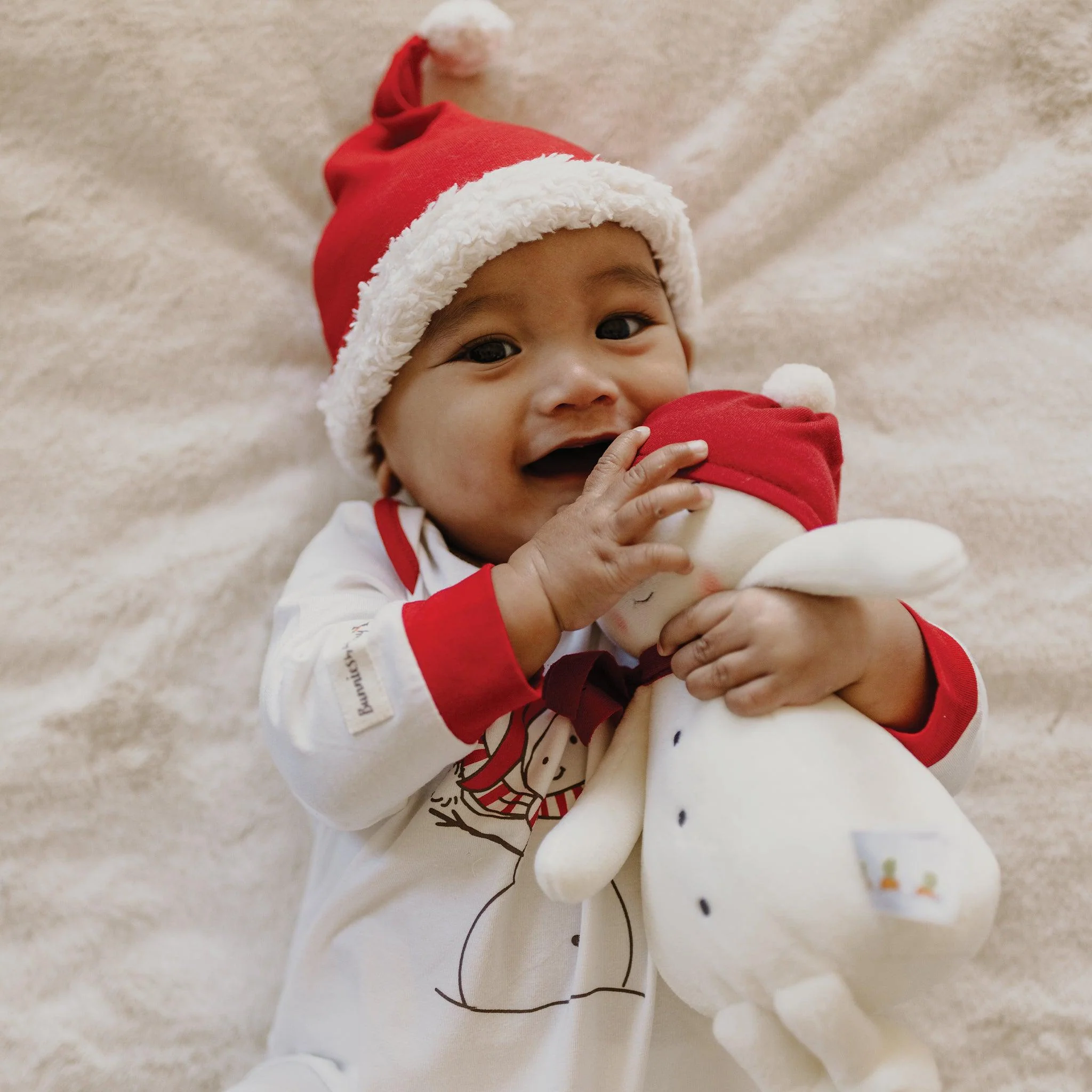 RETIRED - Holiday Limited Edition - Organic Flurry Romper - Image 2