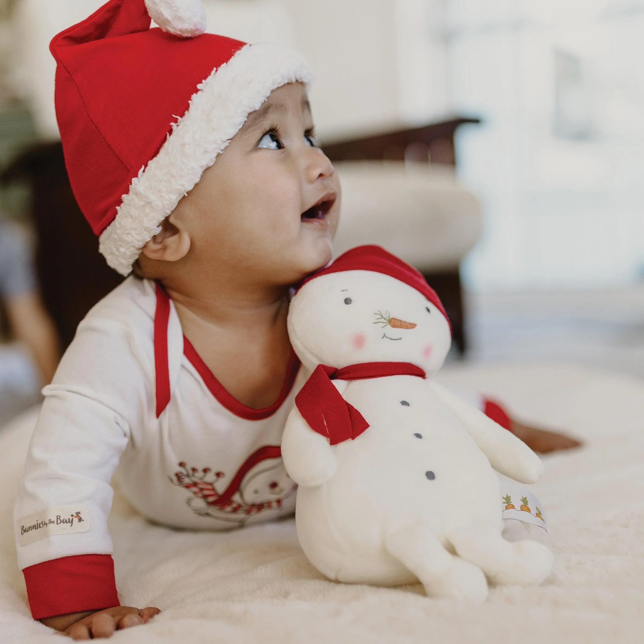 RETIRED - Holiday Limited Edition - Organic Flurry Romper - Image 3