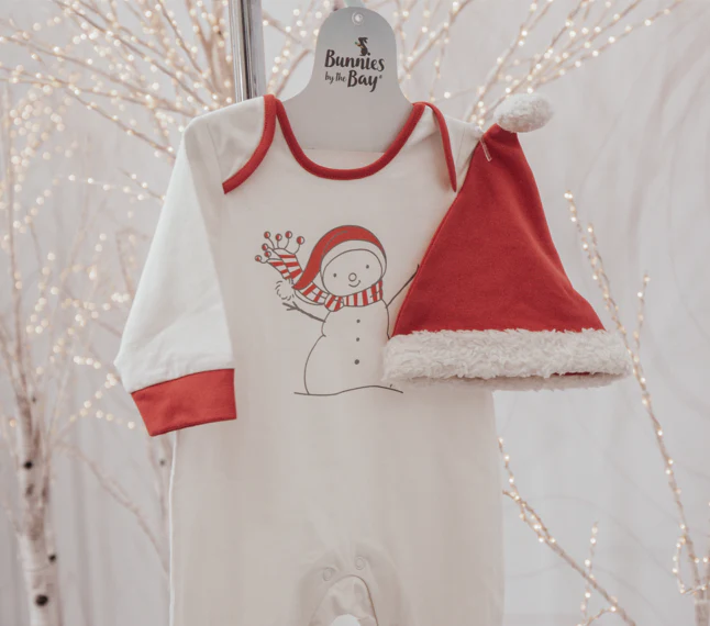 RETIRED - Holiday Limited Edition - Organic Flurry Romper - Image 4