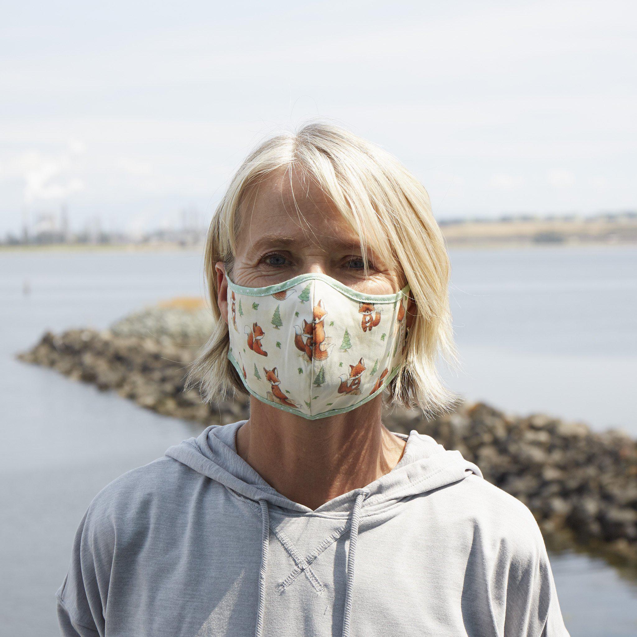 RETIRED - Foxy Cloth Face Mask for Adults and Kids - Image 2