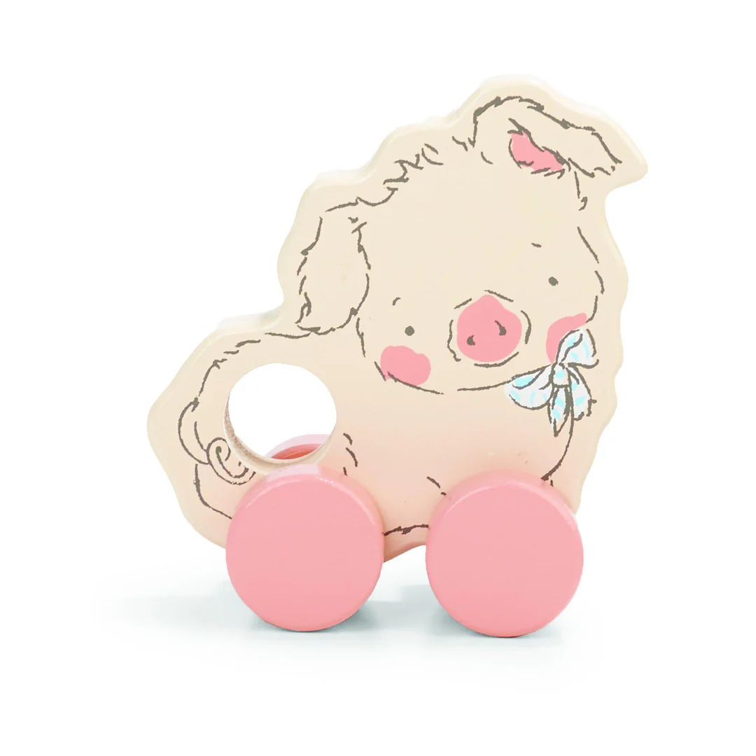 Retired - Hammie Pig Push Toy