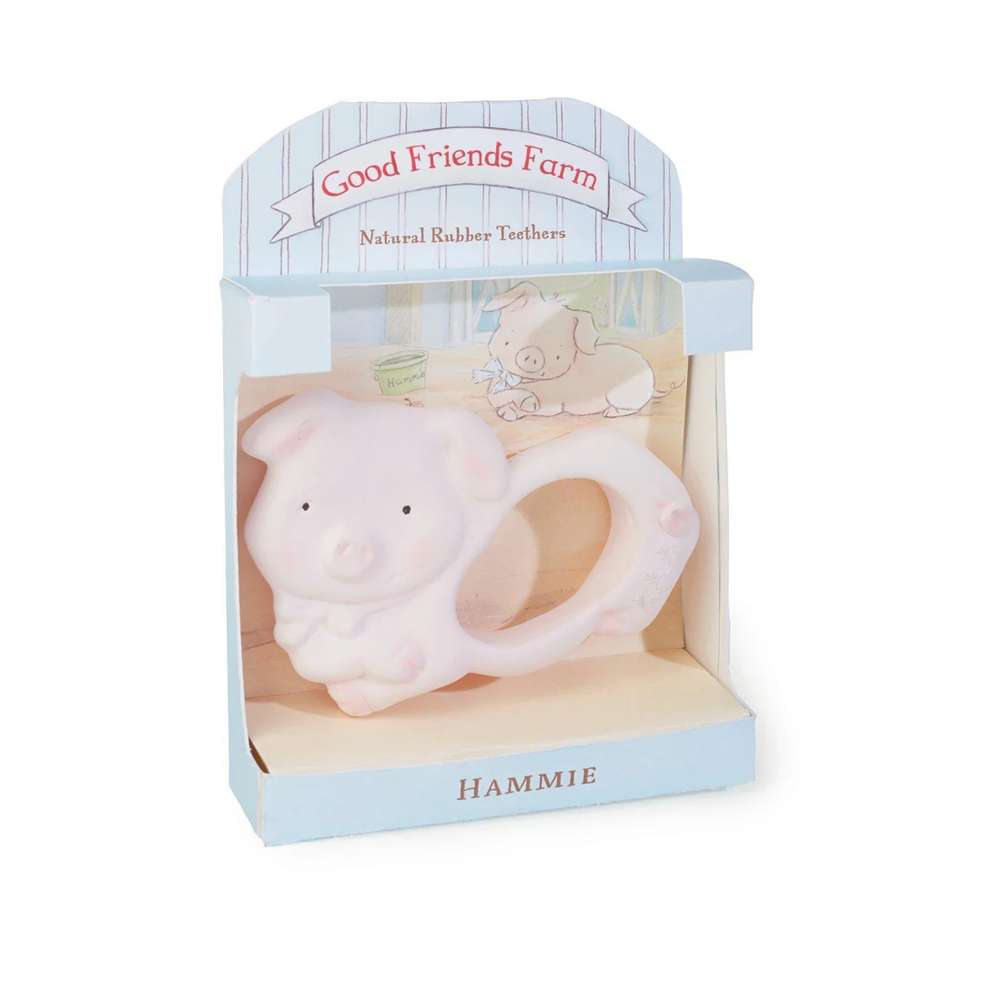 RETIRED - Hammie the Piglet Teether
