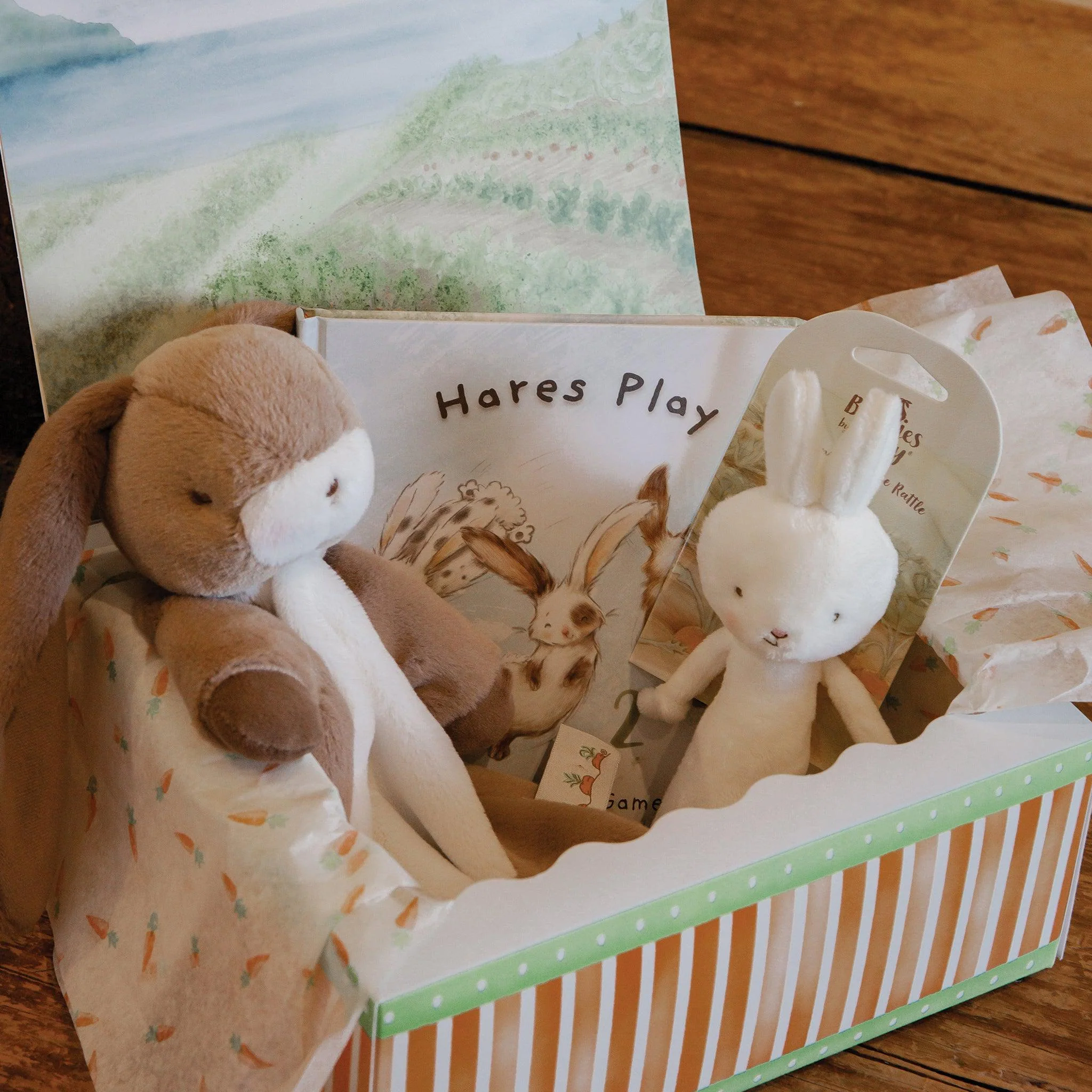 RETIRED - Hares Play Baby Gift Set - Image 2