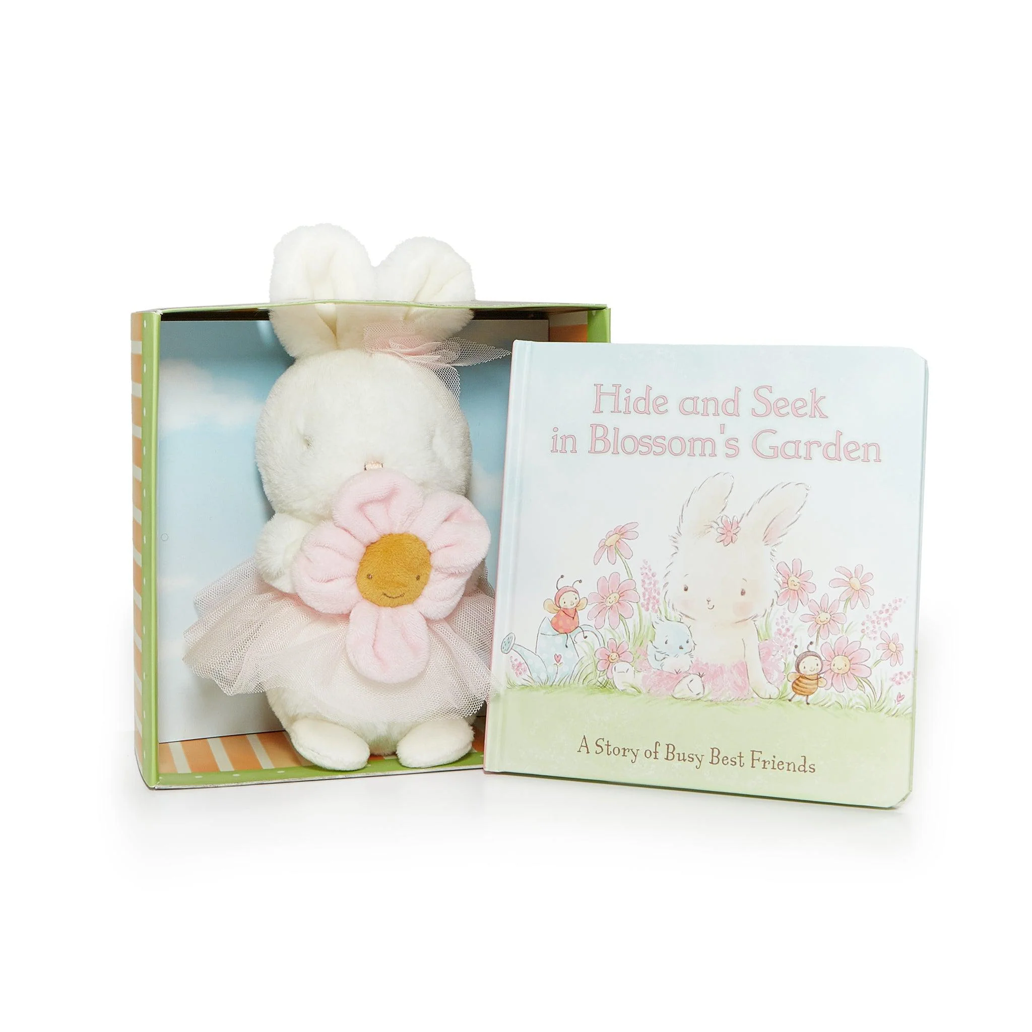 RETIRED - Hide and Seek Blossom Book and Plush Boxed Set