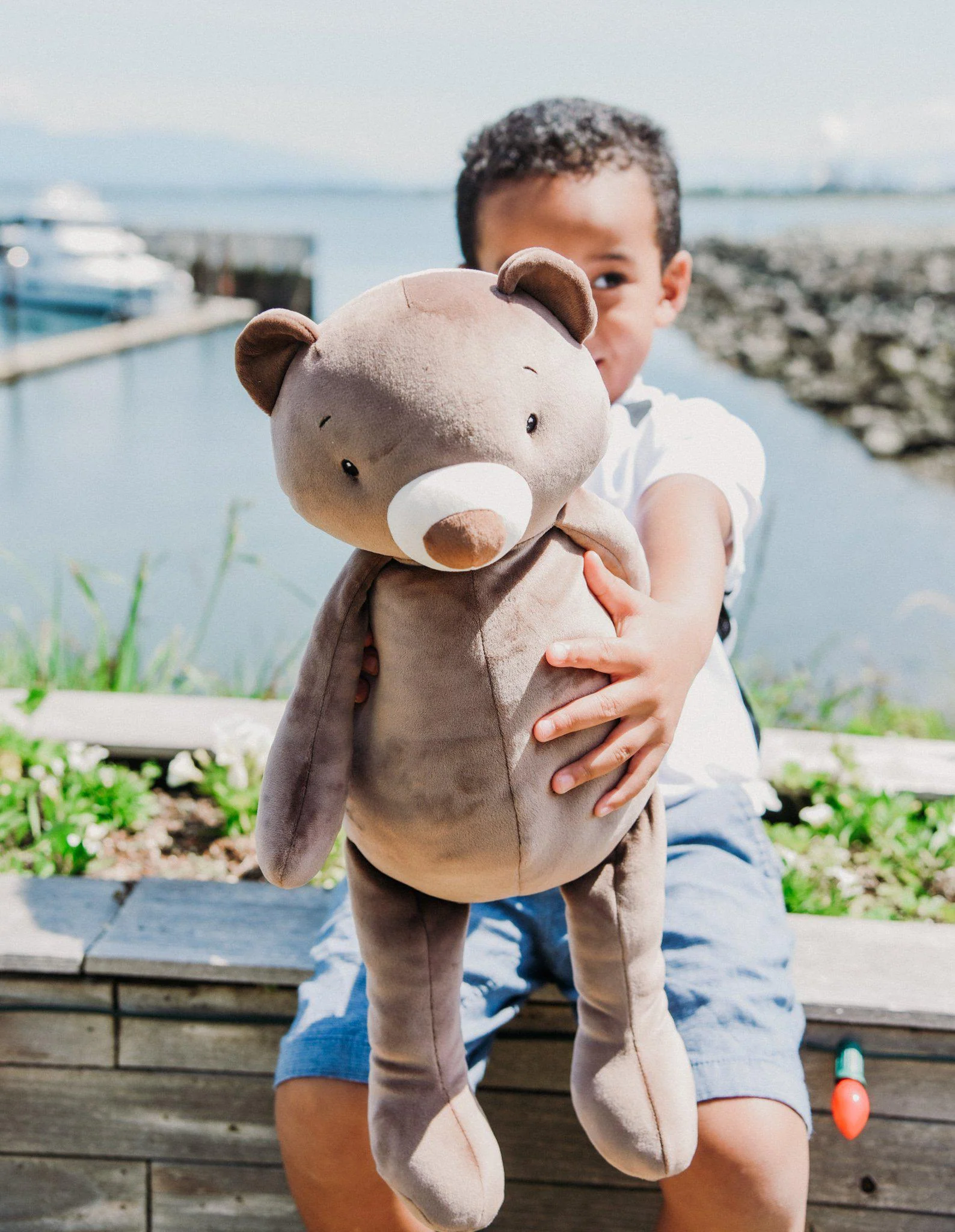 RETIRED - Huggable Cubby - Plush Bear - Image 3
