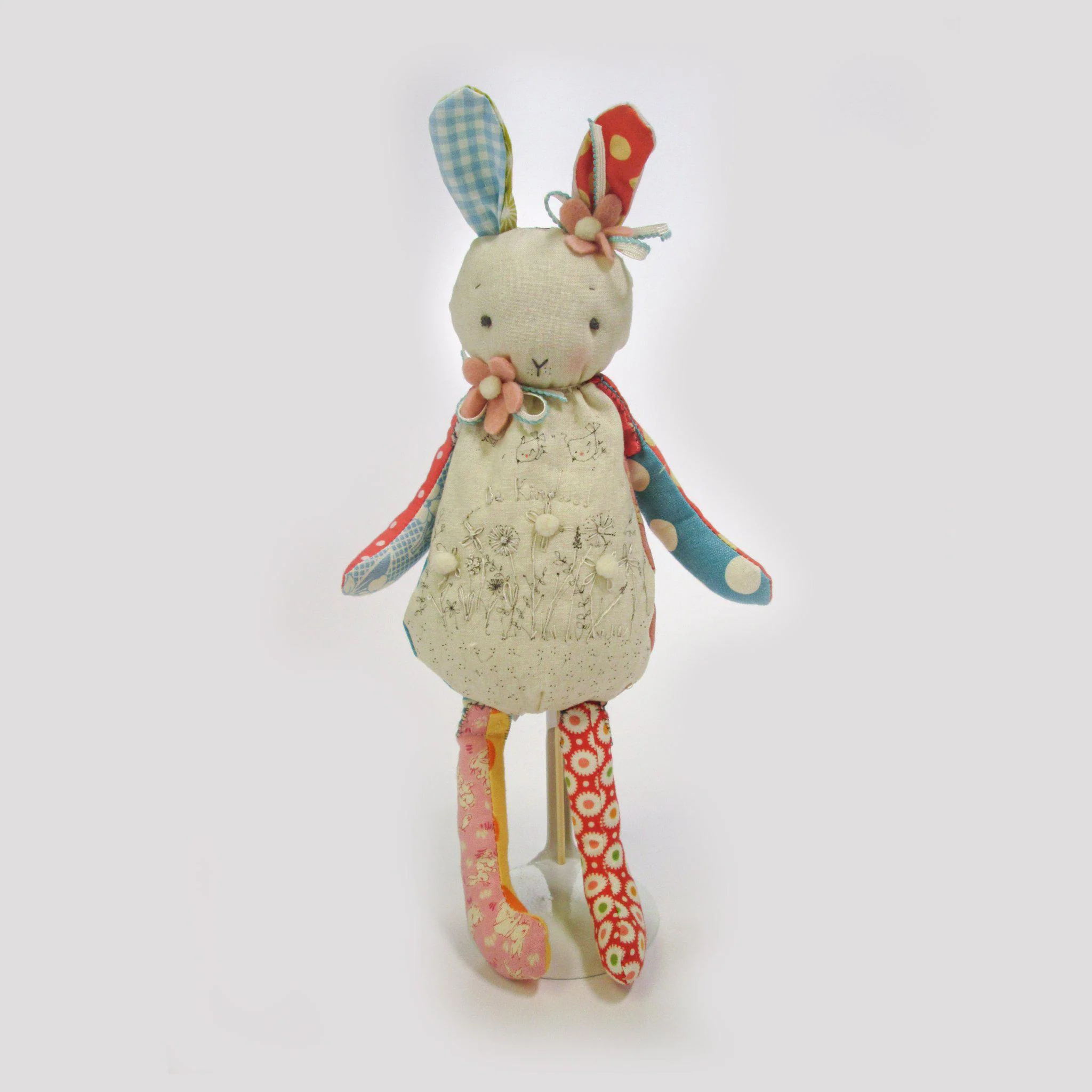 RETIRED - Hutch Studio - Be Kind Bunny - One Of A Kind Bunny