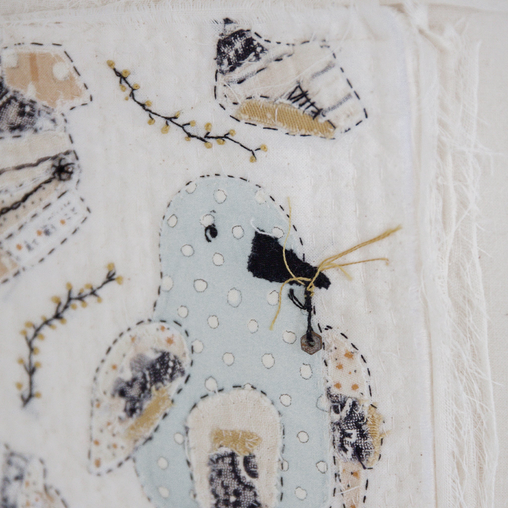 RETIRED - Hutch Studio - Birds the Word Fabric Art Collection | Early Bird - Image 2