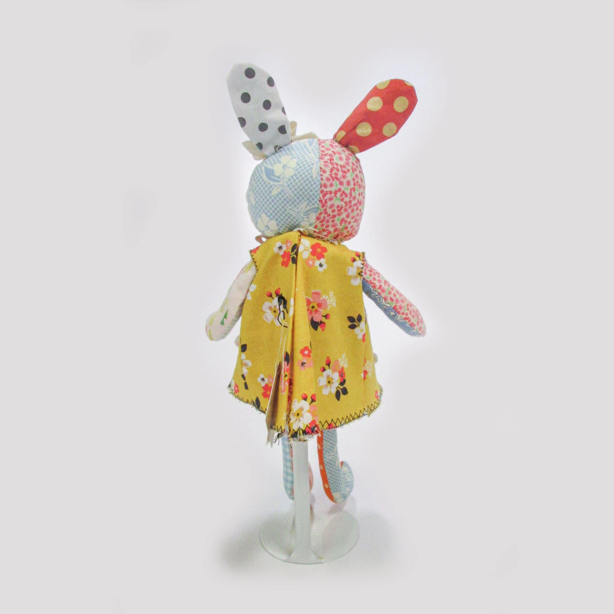 RETIRED - Hutch Studio - Bunny in Yellow Dress - One Of A Kind Bunny - Image 2
