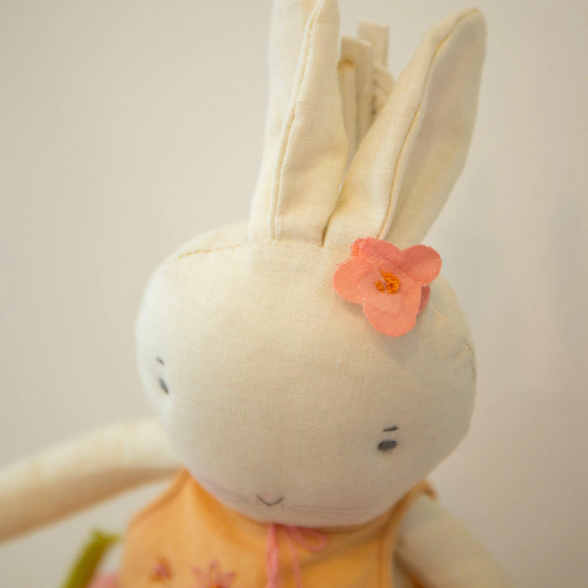 RETIRED - Hutch Studio - Coco Carrot - One of a Kind Bunny - Image 5