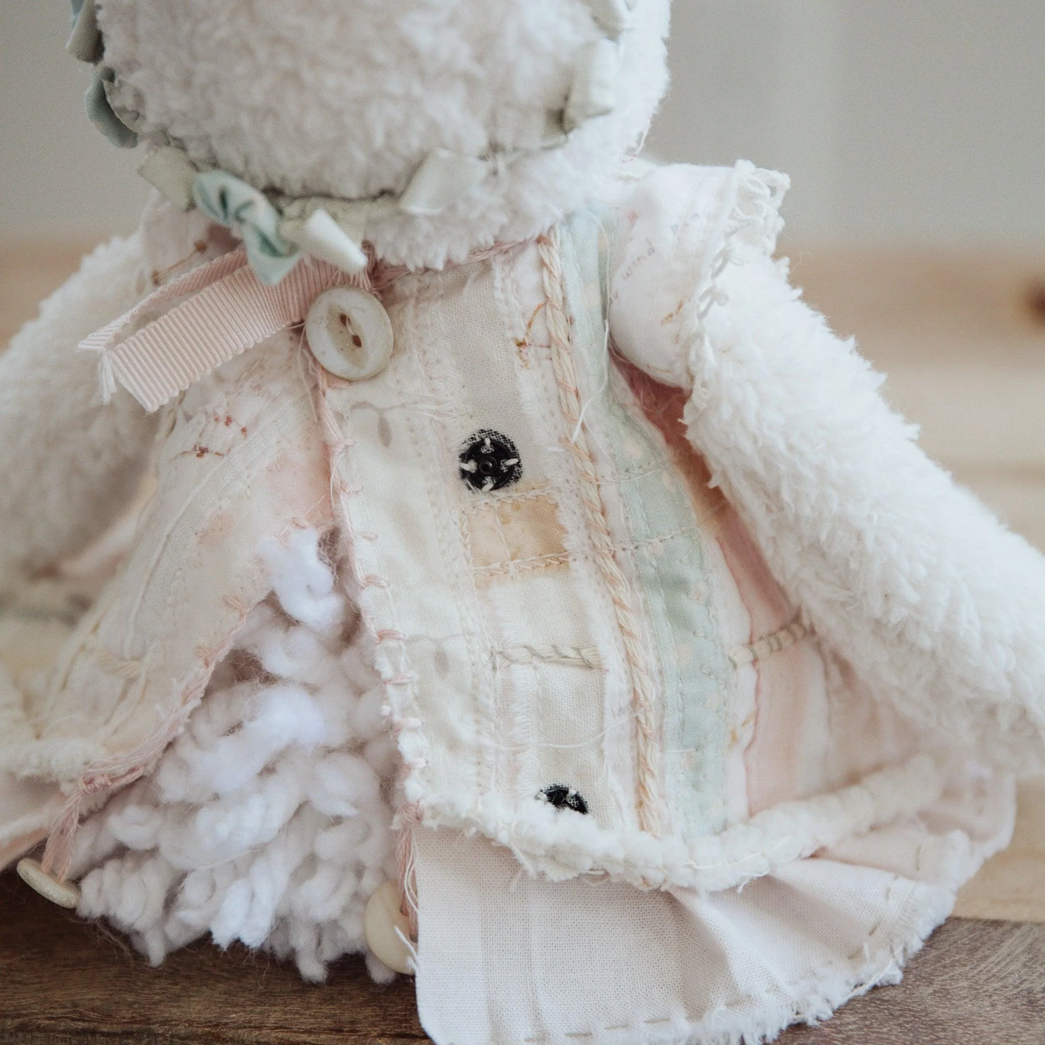 RETIRED - Hutch Studio - Hand Crafted Peachy Jean - Image 5
