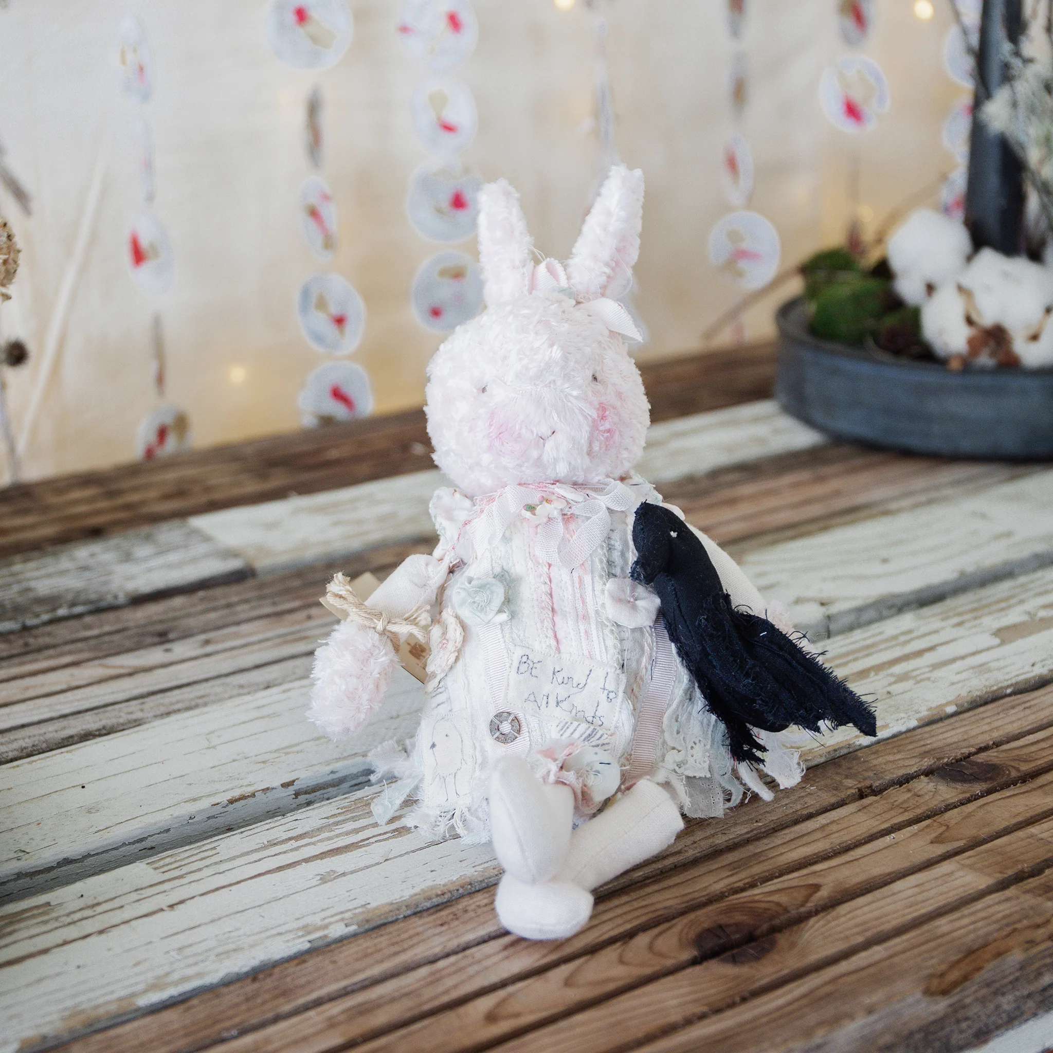 RETIRED - Hutch Studio - Hand Crafted Pheobe Patchwork & Little Caw
