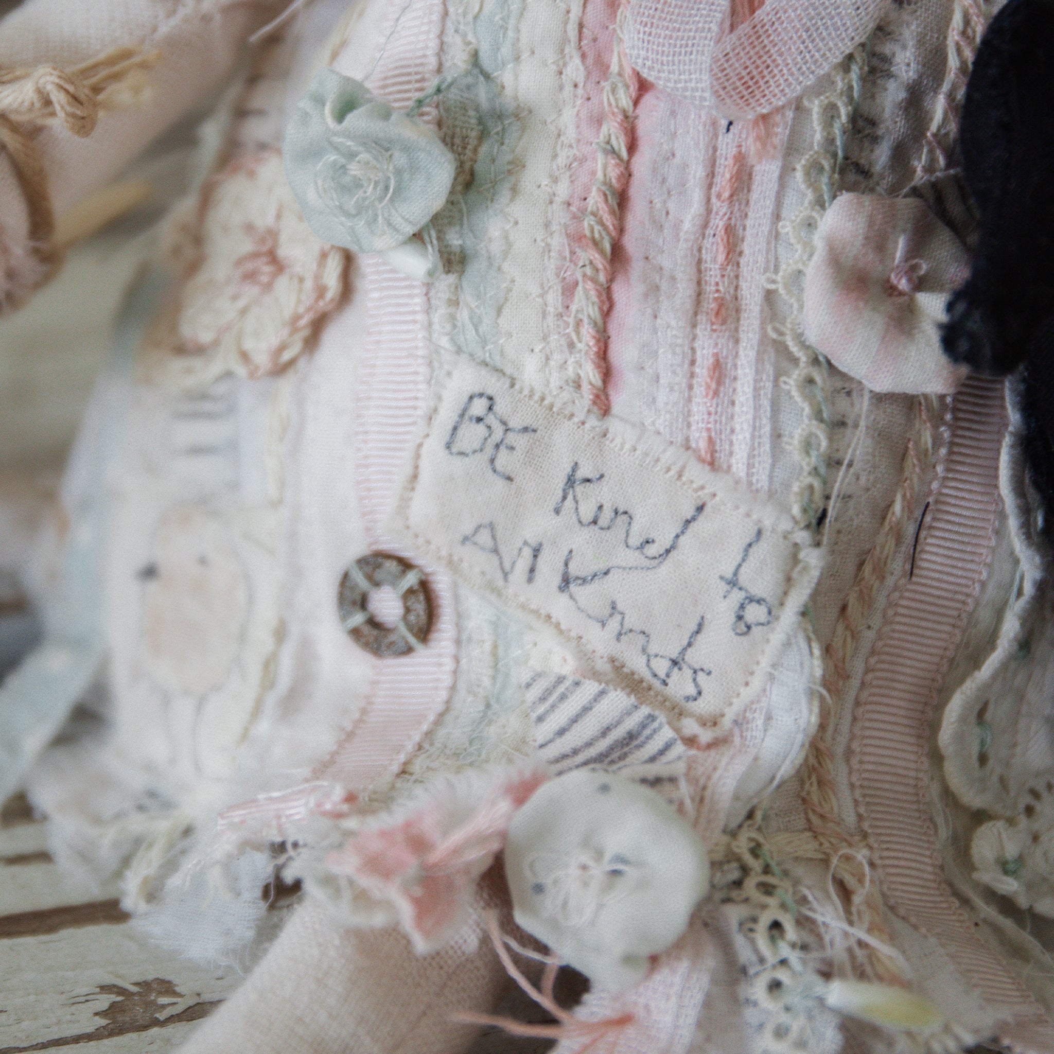 RETIRED - Hutch Studio - Hand Crafted Pheobe Patchwork & Little Caw - Image 3