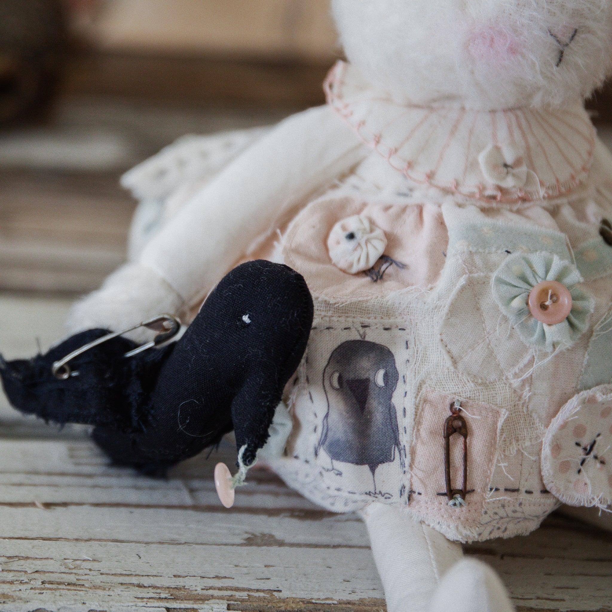 RETIRED - Hutch Studio - Hand Crafted Posie Patchwork & Little Caw - Image 3