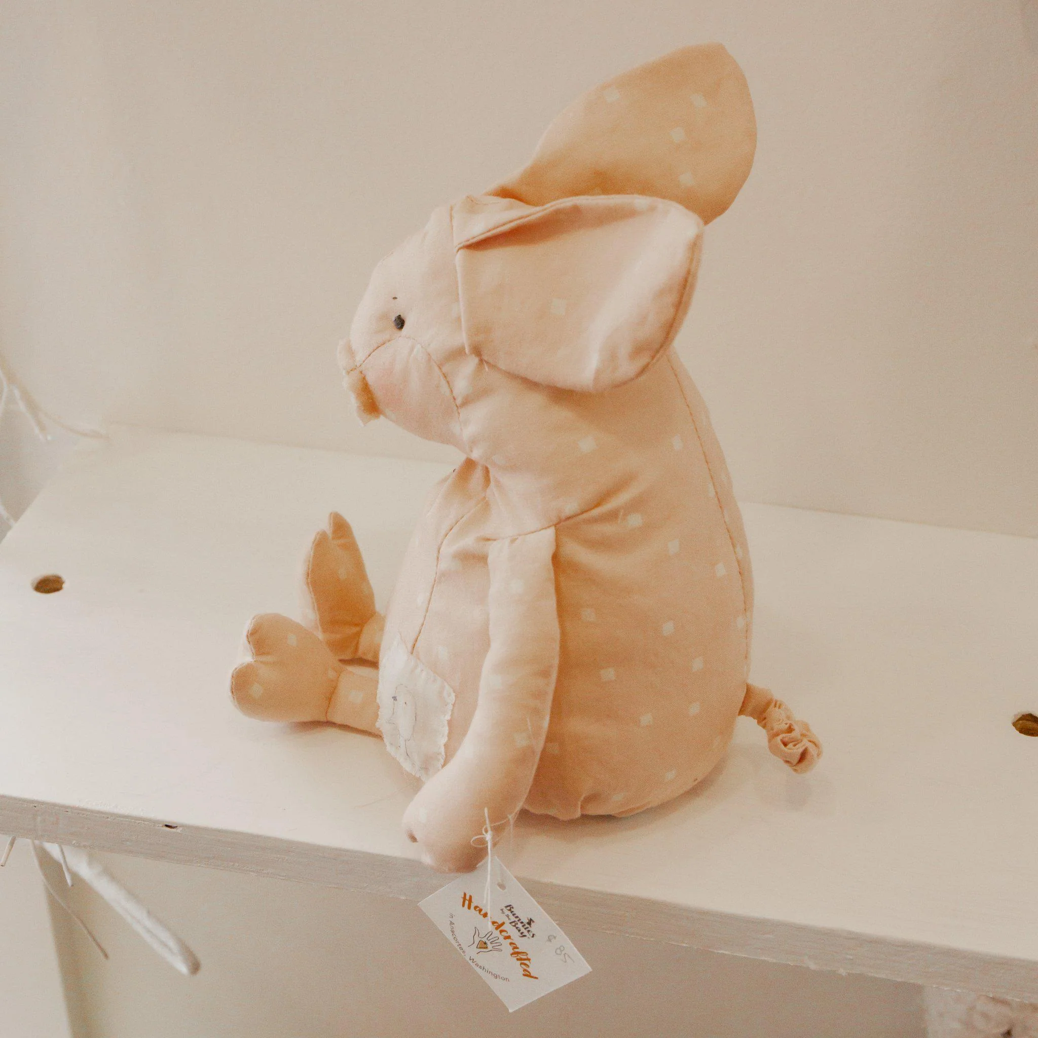 RETIRED - Hutch Studio - Lulu Dot - One of a Kind Pig - Image 5