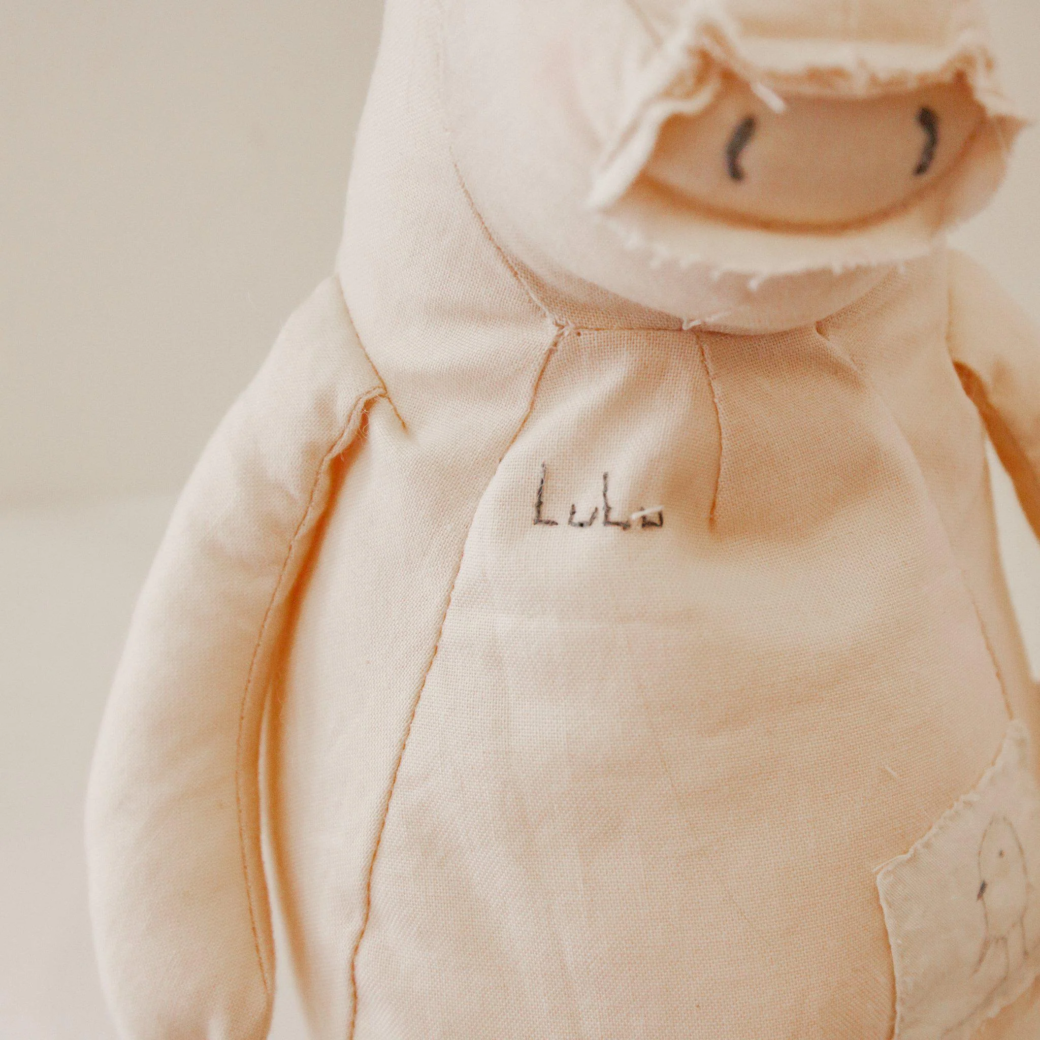 RETIRED - Hutch Studio - Lulu Pink - One of a Kind Pig - Image 3