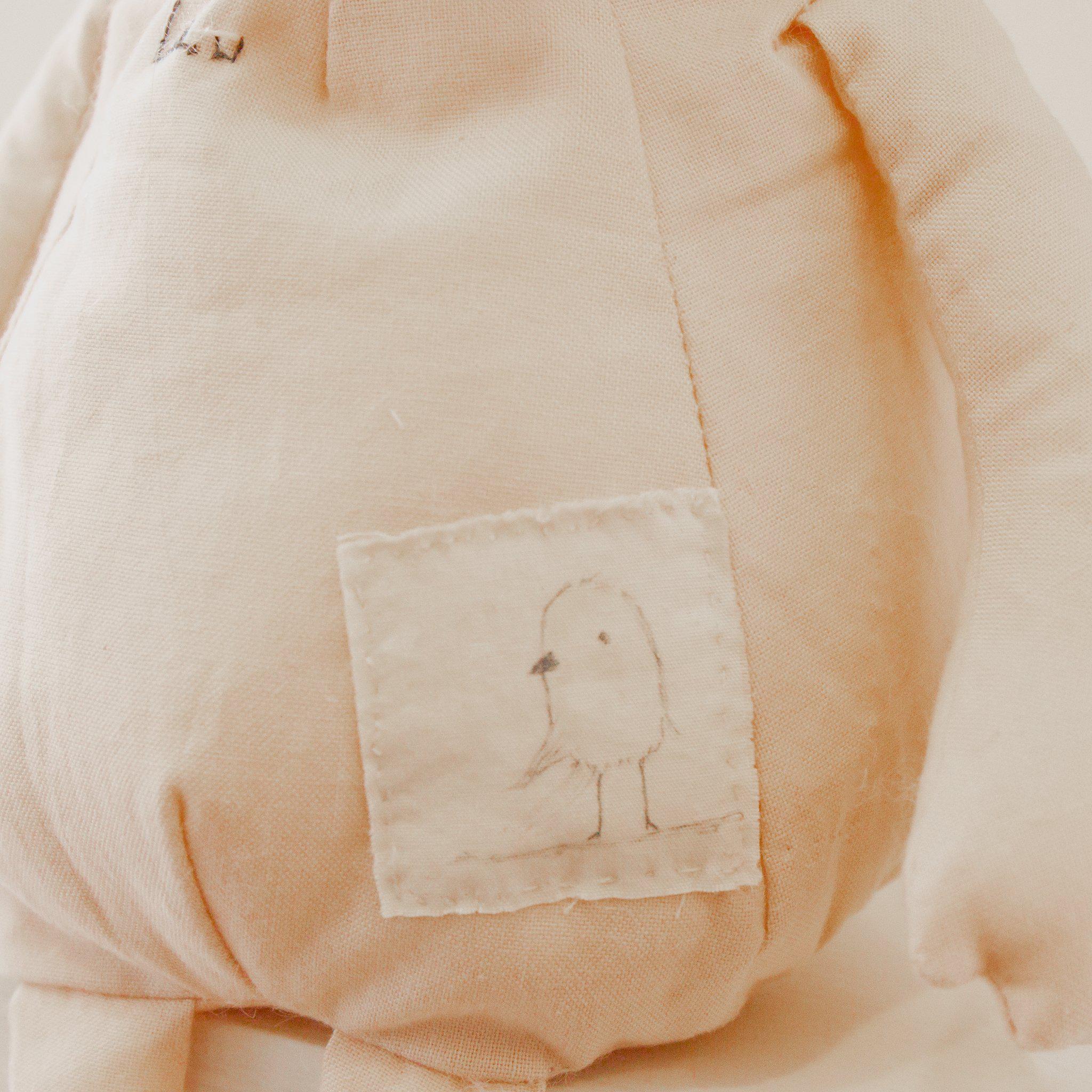RETIRED - Hutch Studio - Lulu Pink - One of a Kind Pig - Image 4