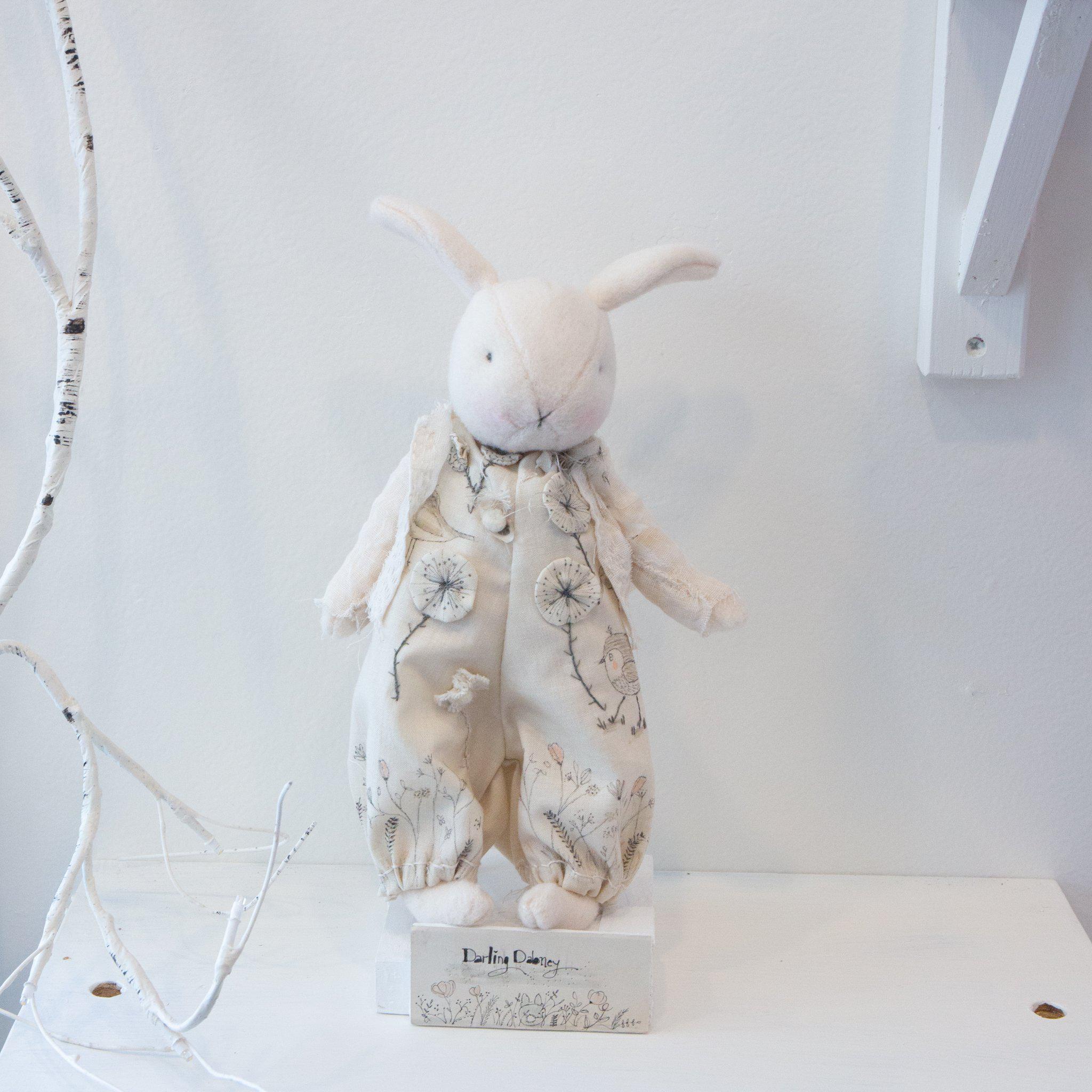 RETIRED - Hutch Studio Original - Darling Dabney - One of A Kind Bunny