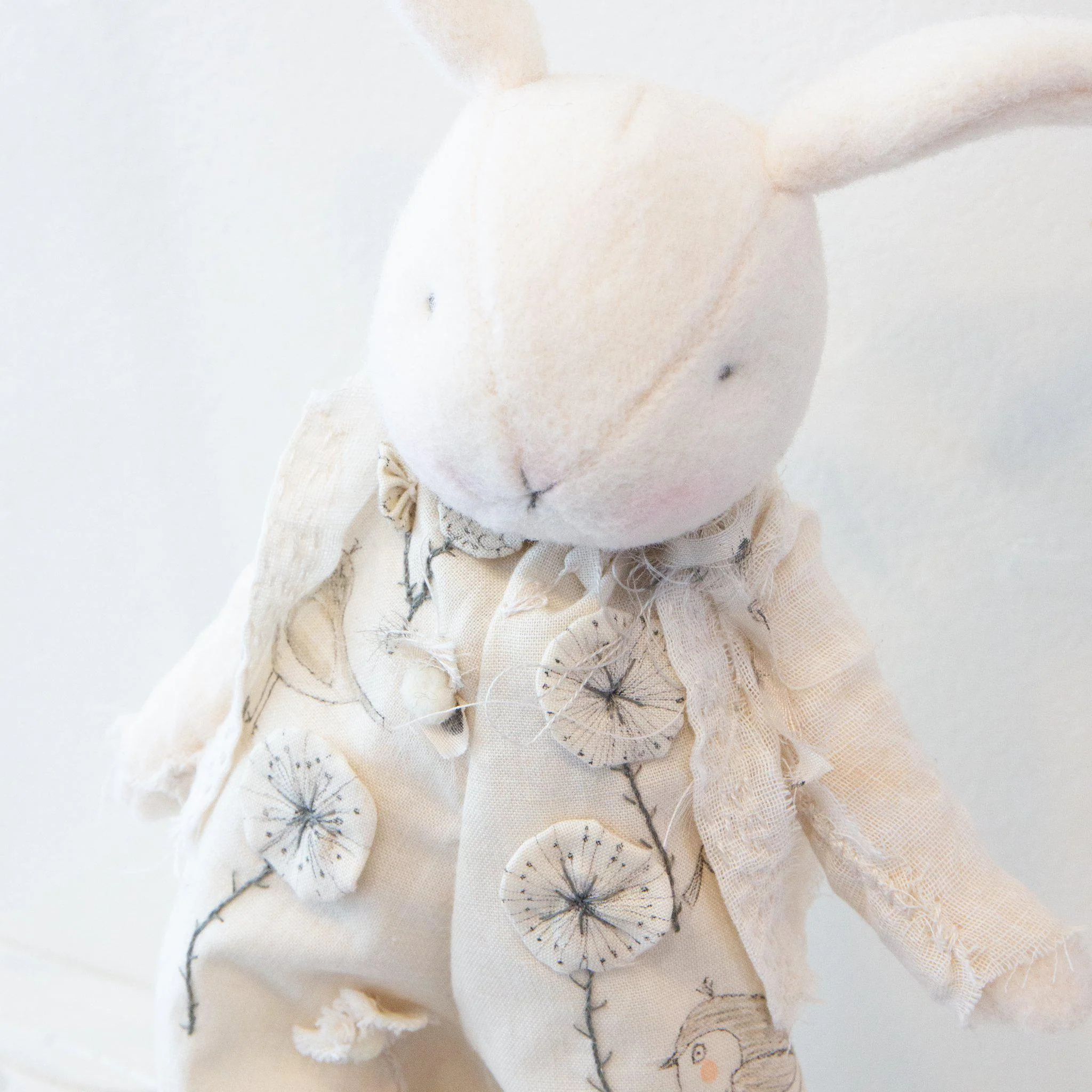 RETIRED - Hutch Studio Original - Darling Dabney - One of A Kind Bunny - Image 2