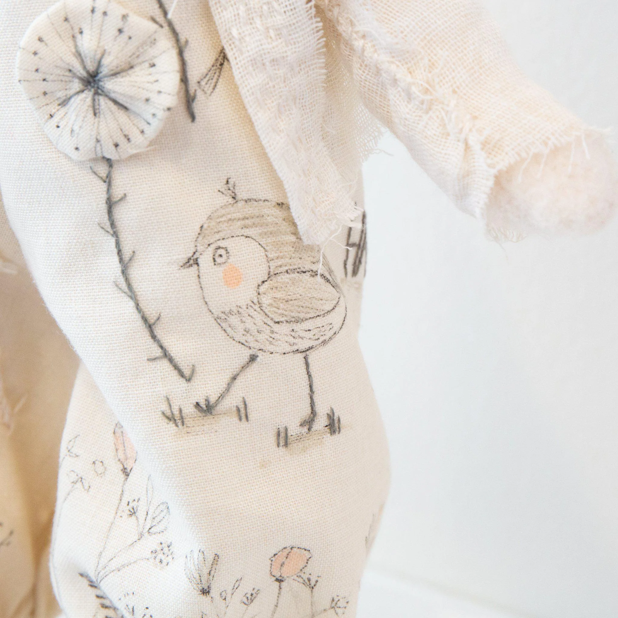 RETIRED - Hutch Studio Original - Darling Dabney - One of A Kind Bunny - Image 4