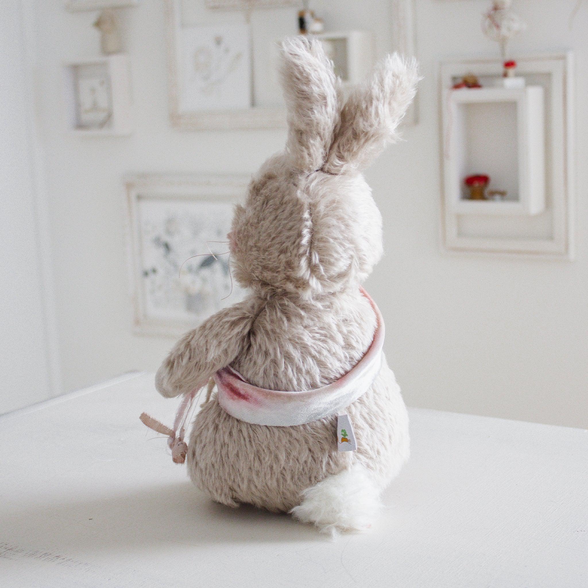 RETIRED - Hutch Studio Original - Hippity Hare - Hand-Crafted Mohair Bunny - Image 4