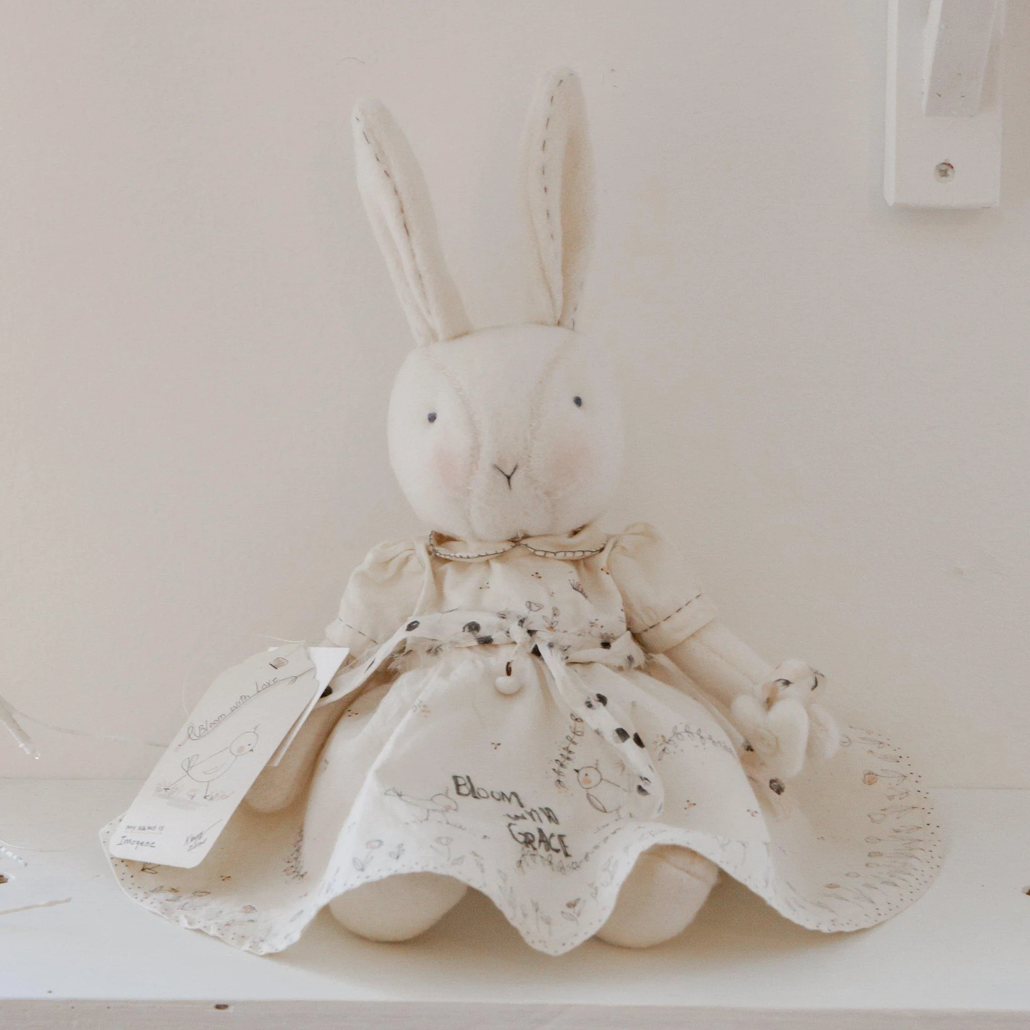 RETIRED - Hutch Studio Original - Imogene - One of A Kind Bunny