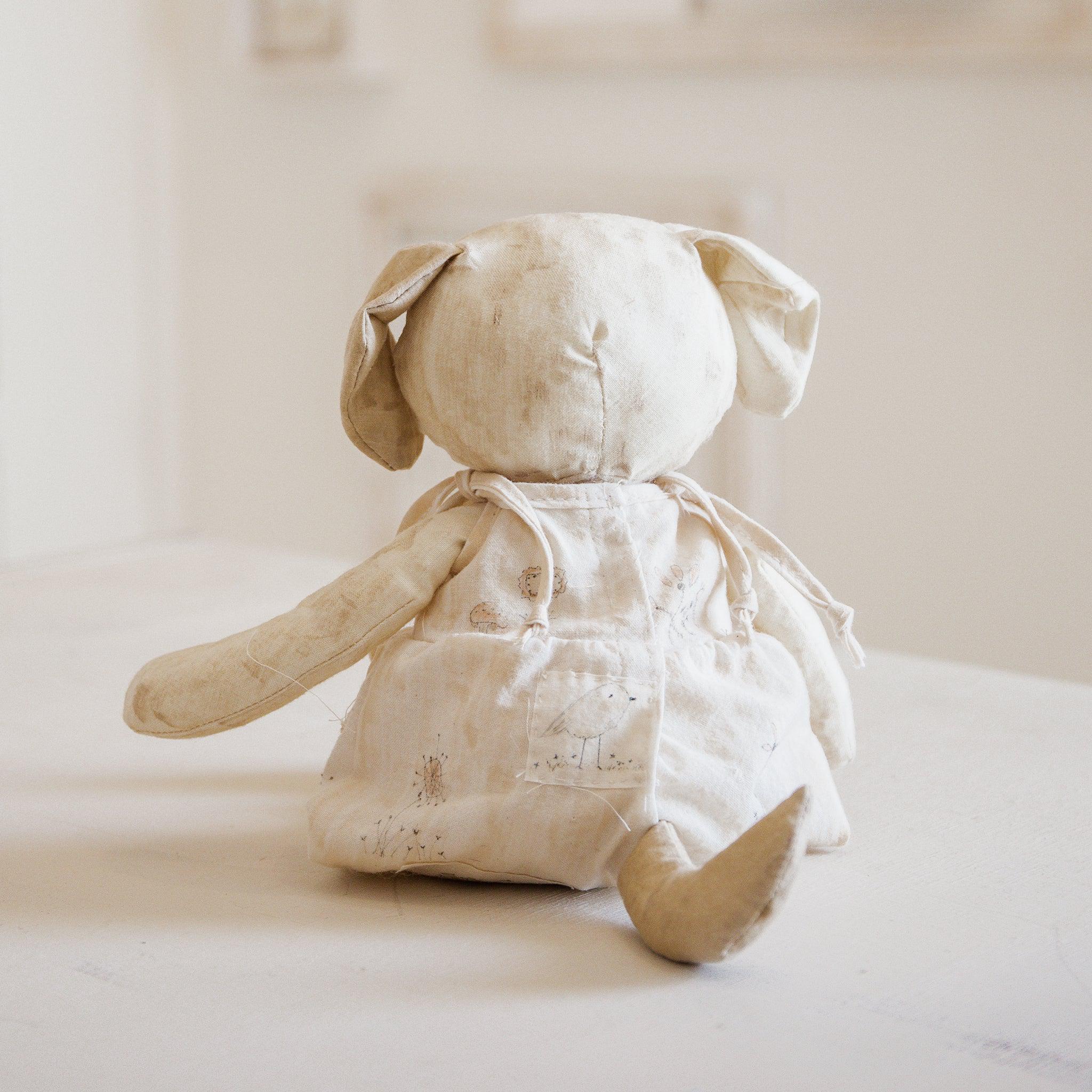 RETIRED - Hutch Studio Original - Puptunia - Hand-Crafted Cotton Puppy - Image 2