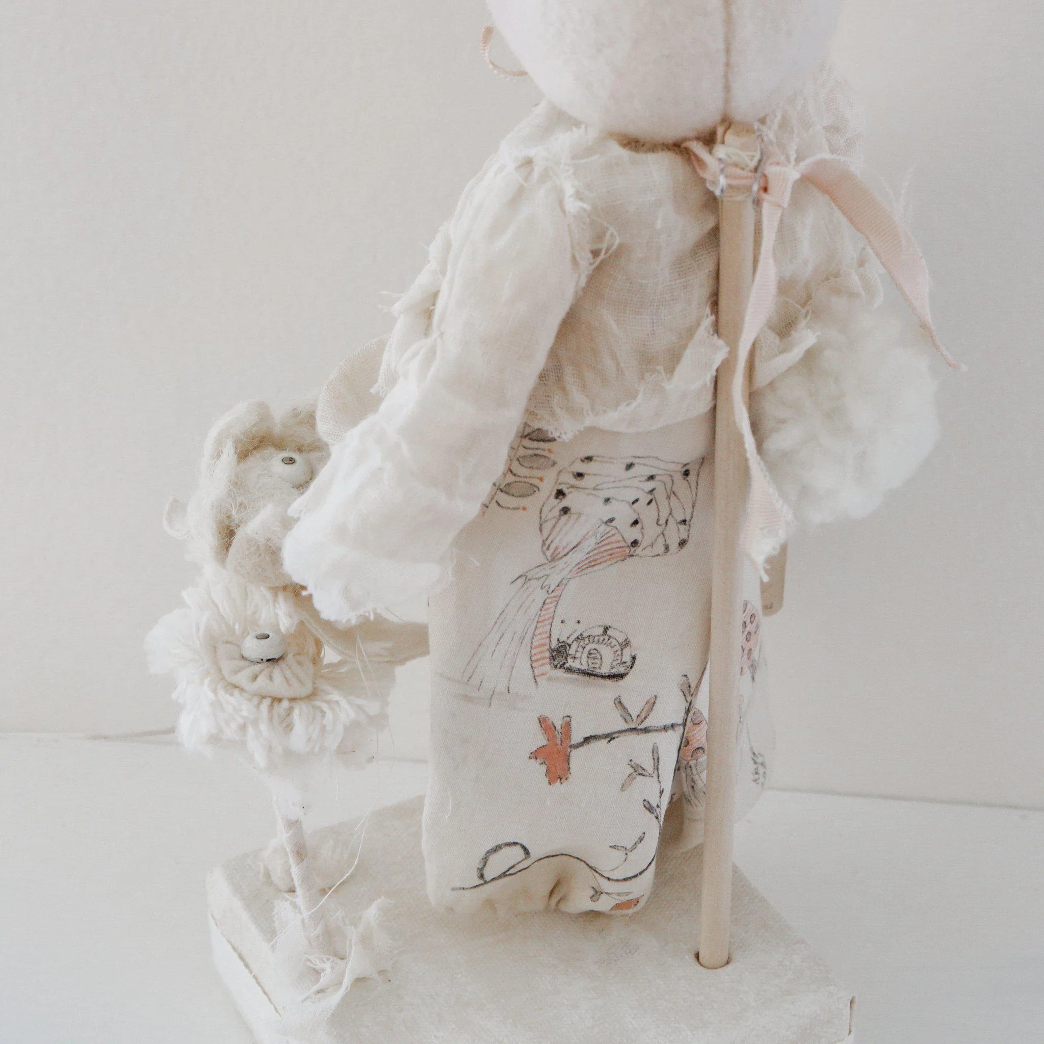 RETIRED - Hutch Studio Original - Hazel Bunny - One of A Kind - Image 5