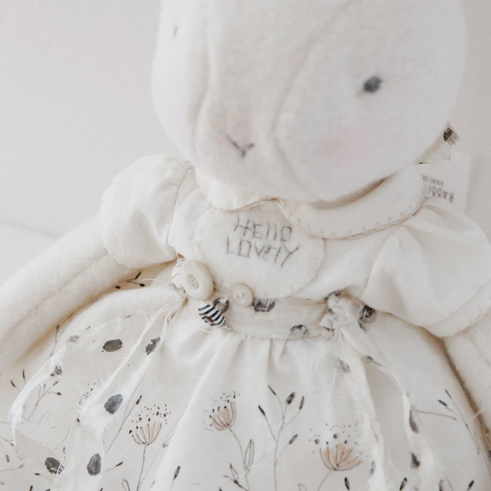RETIRED - Hutch Studio Original - Lily Bunny - One of A Kind - Image 3