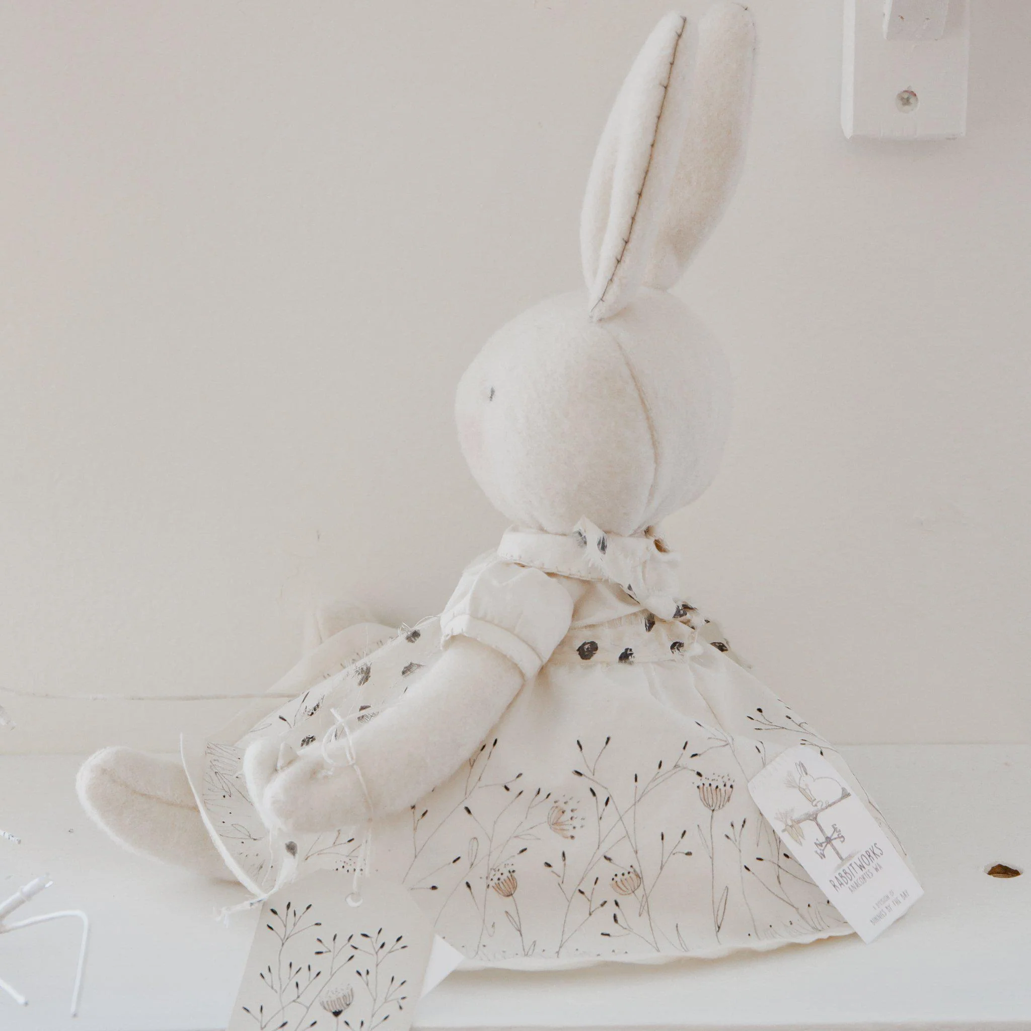 RETIRED - Hutch Studio Original - Lily Bunny - One of A Kind - Image 5