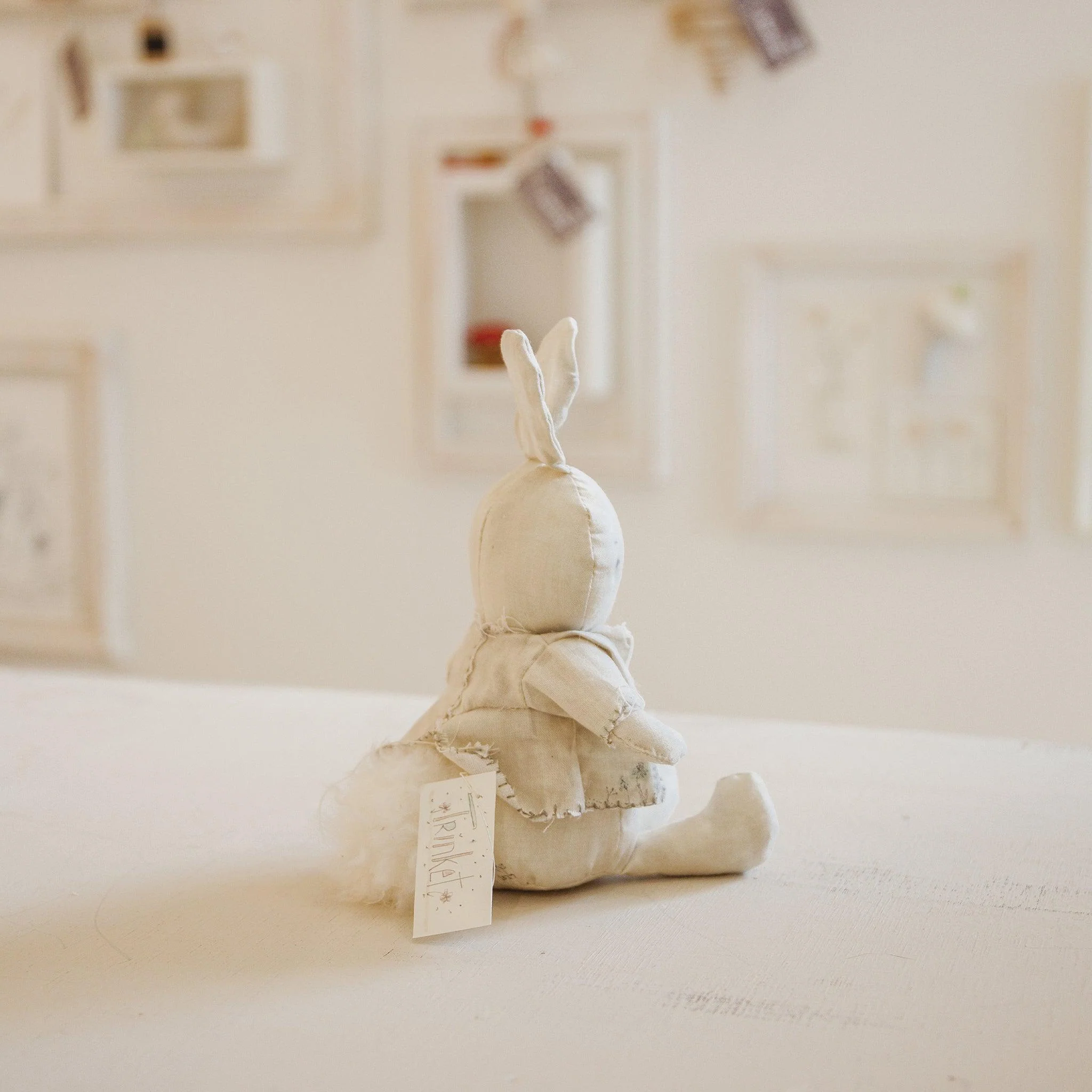 RETIRED - Hutch Studio Original - Trinket - Hand-Crafted Cotton & Knit Bunny - Image 7
