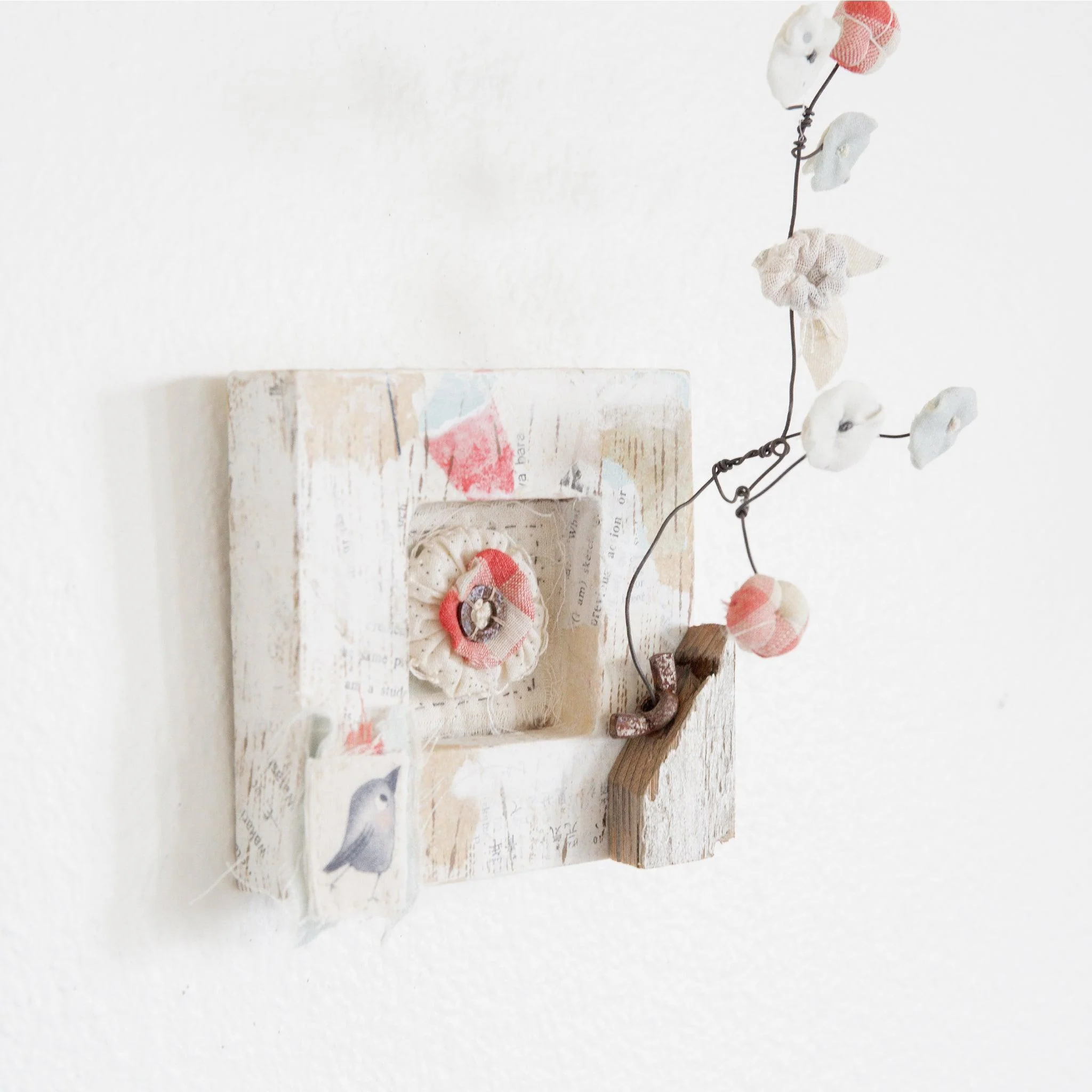 RETIRED - Hutch Studio - Paws and Caws Collage Collection | Flower Tower - Image 6