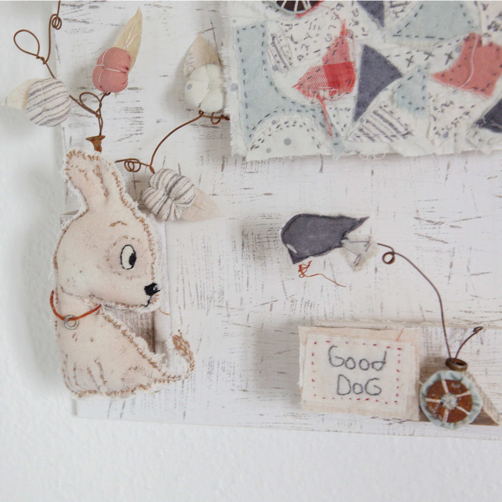 RETIRED - Hutch Studio - Paws and Caws Collage Collection | Good Dog - Image 3