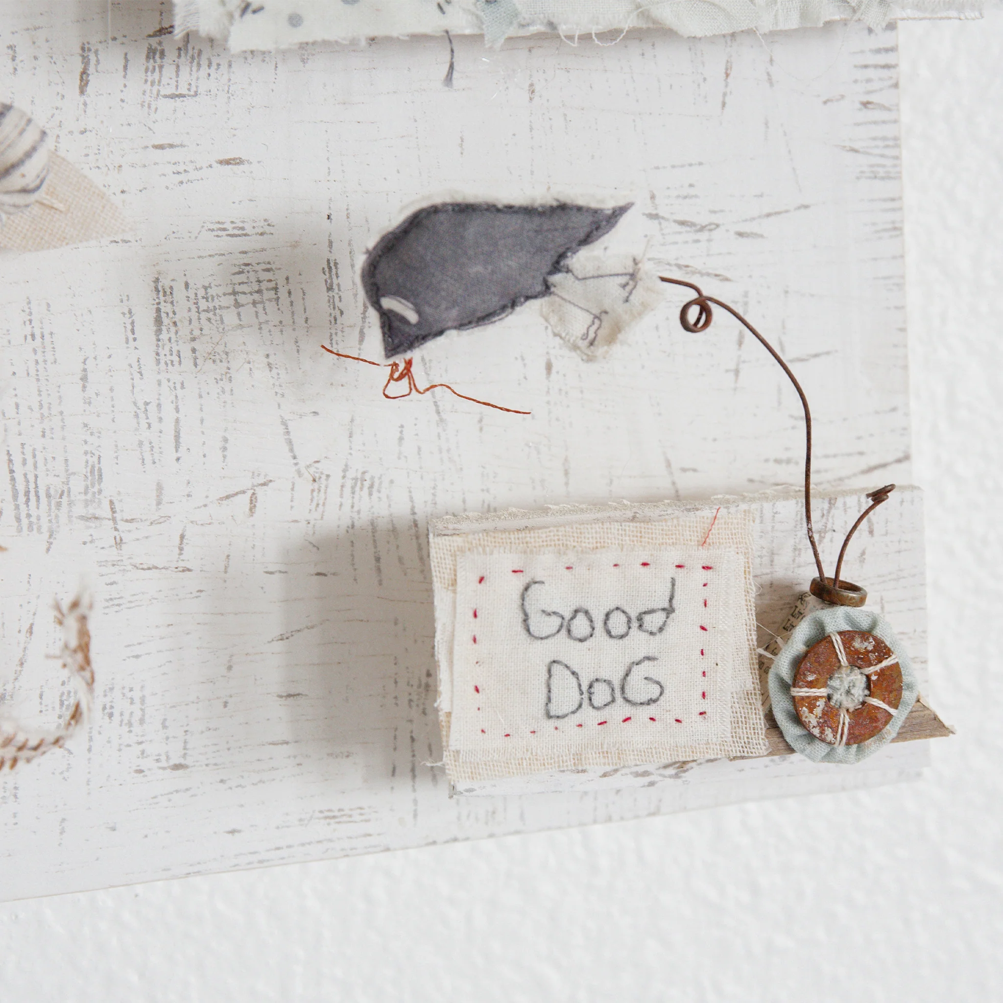 RETIRED - Hutch Studio - Paws and Caws Collage Collection | Good Dog - Image 5