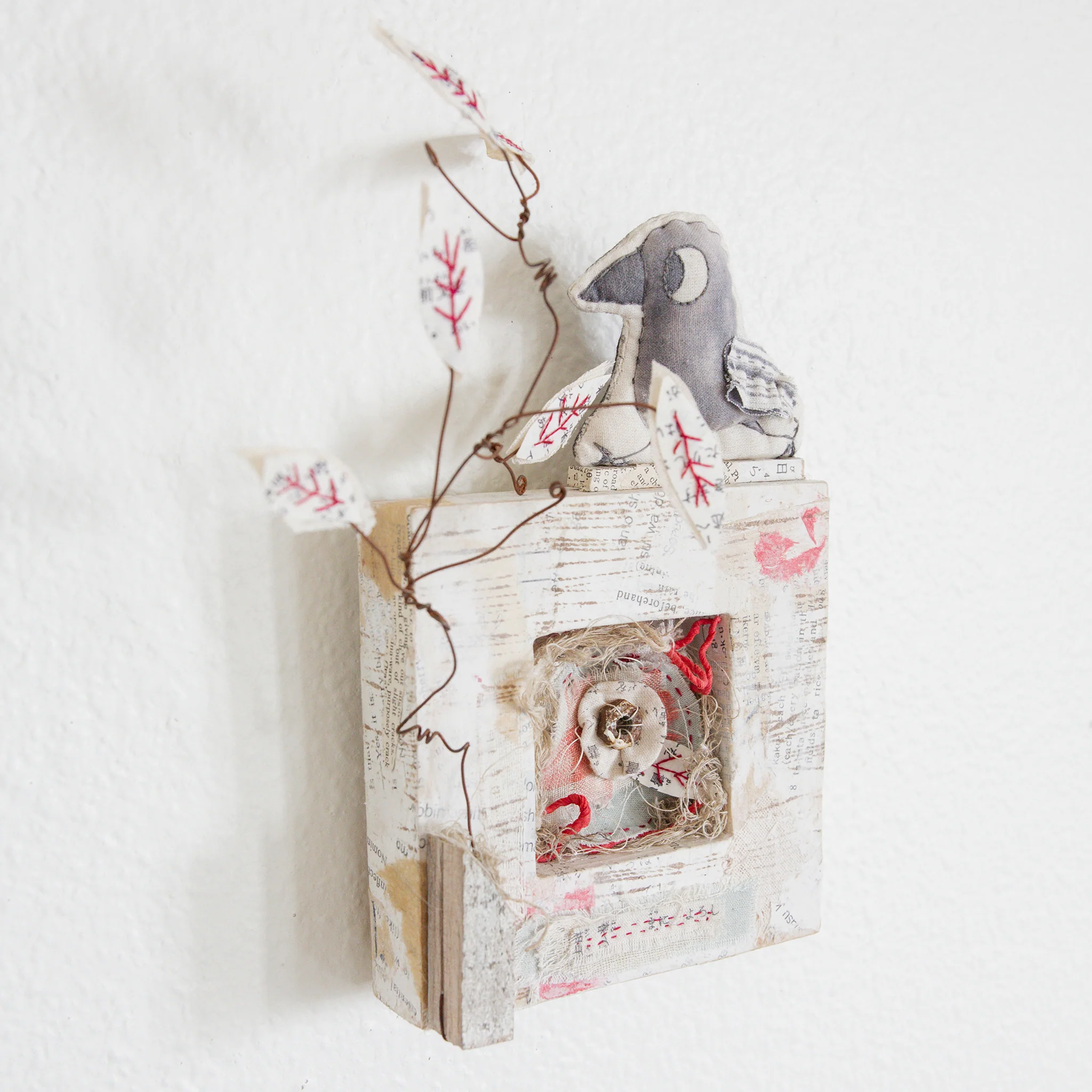 RETIRED - Hutch Studio - Paws and Caws Collage Collection | Have a Caws - Image 5